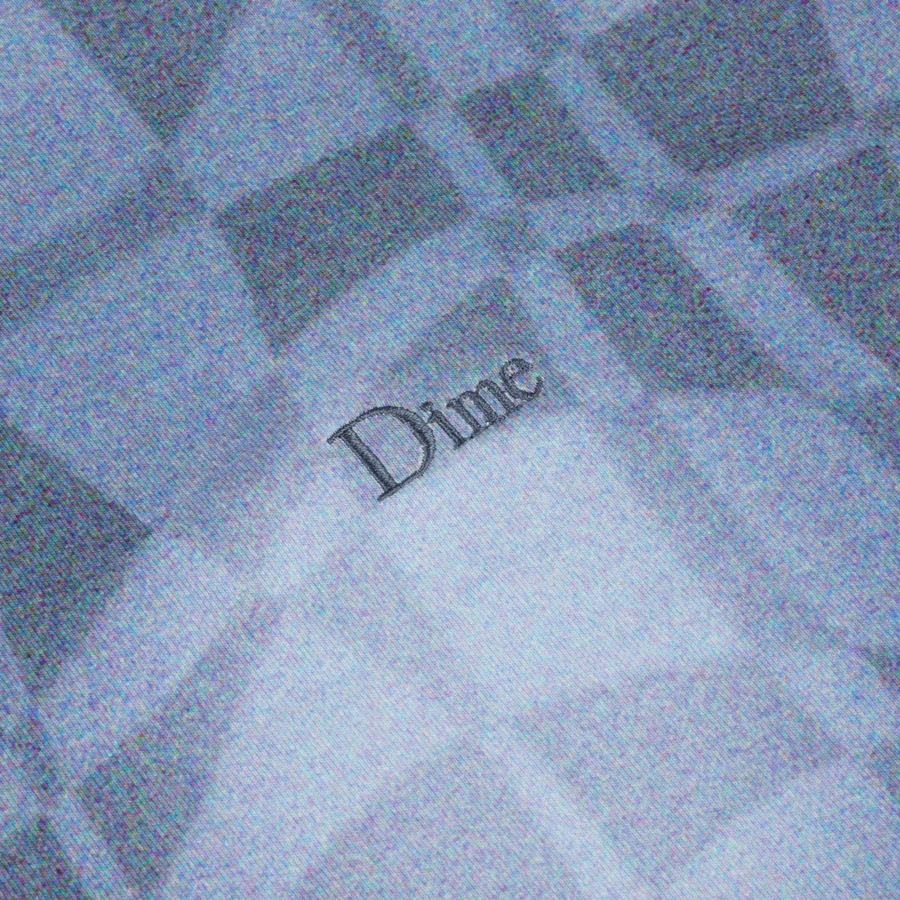 Dime Abstract LS Shirt - Static Blue - Image 2
