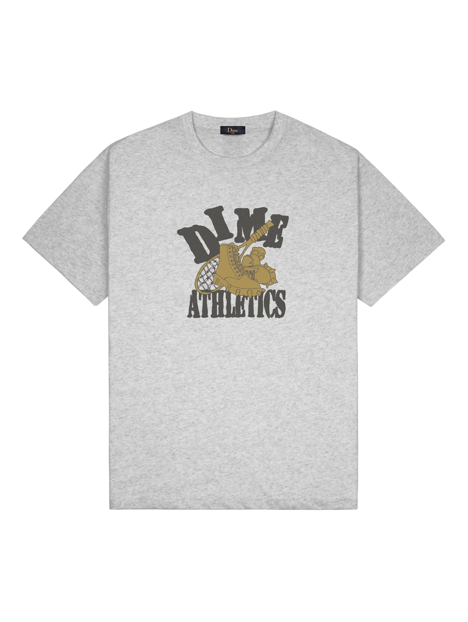 Dime Athletics T-Shirt - Heather Grey