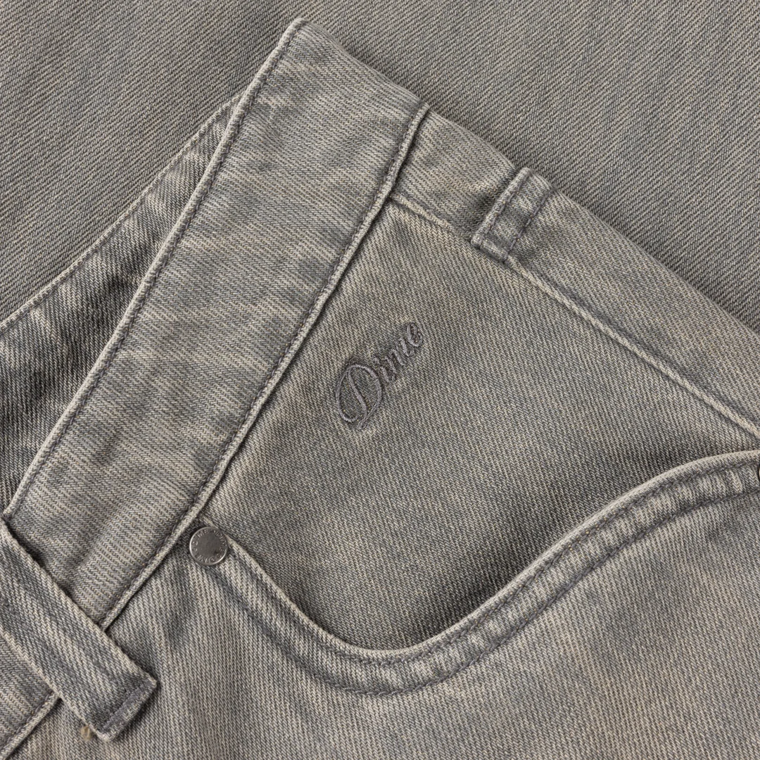 Dime Baggy Denim Pants - Sandblasted Desert - Image 5