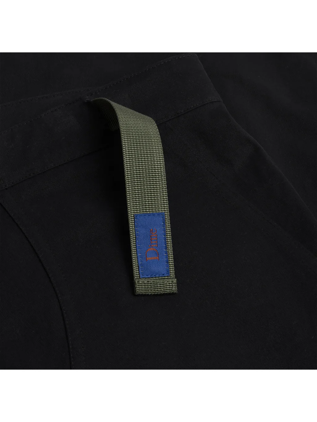Dime Belted Twill Pants - Dark Charcoal - Image 3