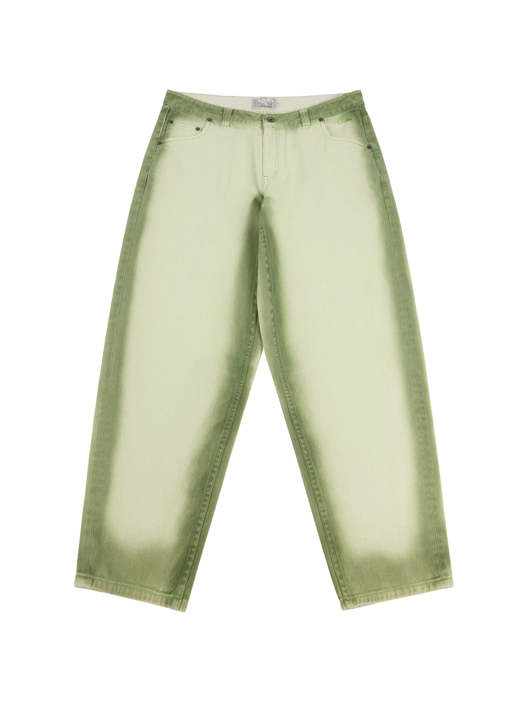 Dime Classic Baggy Denim Pants - Matcha