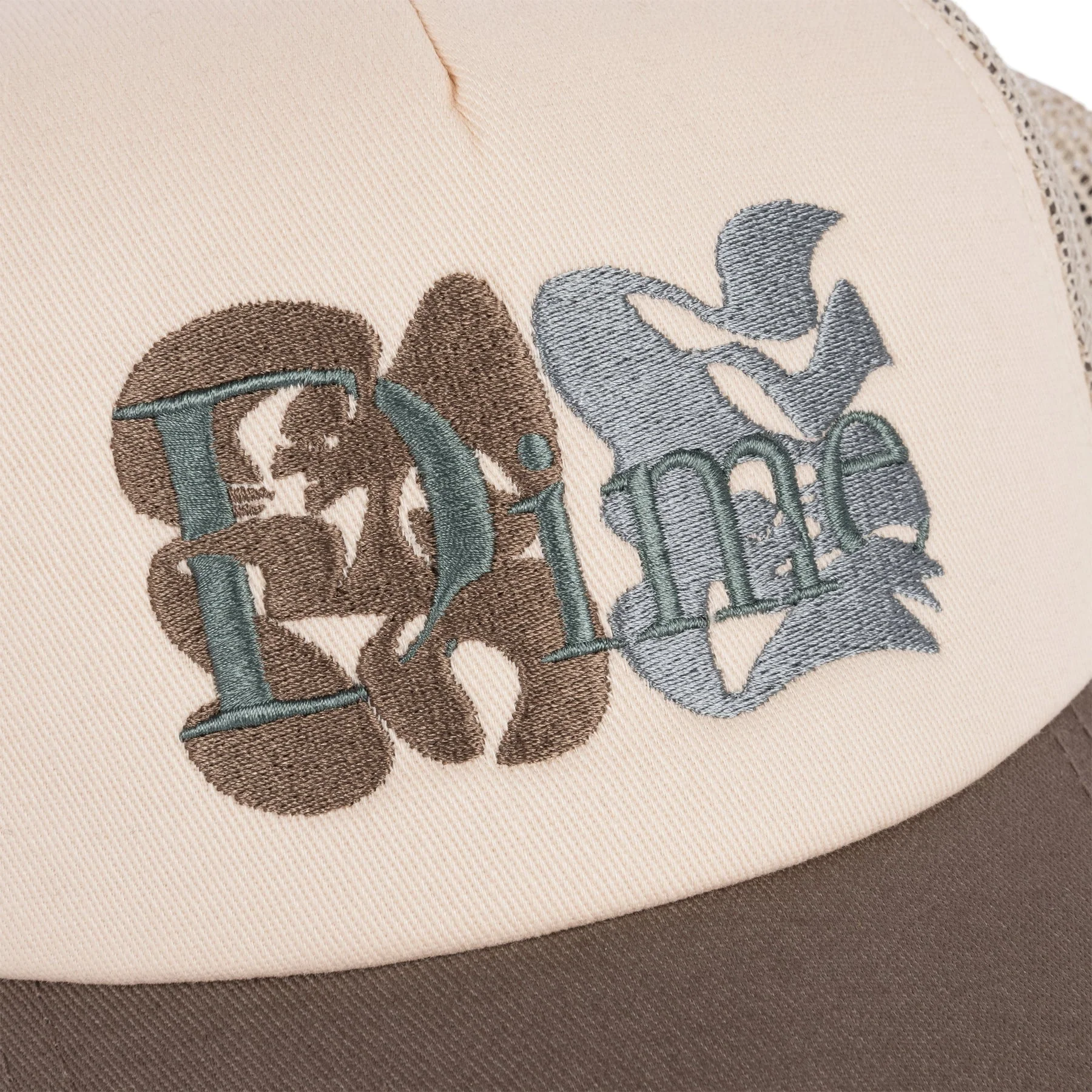 Dime Classic Duo Trucker Cap - Tan - Image 2