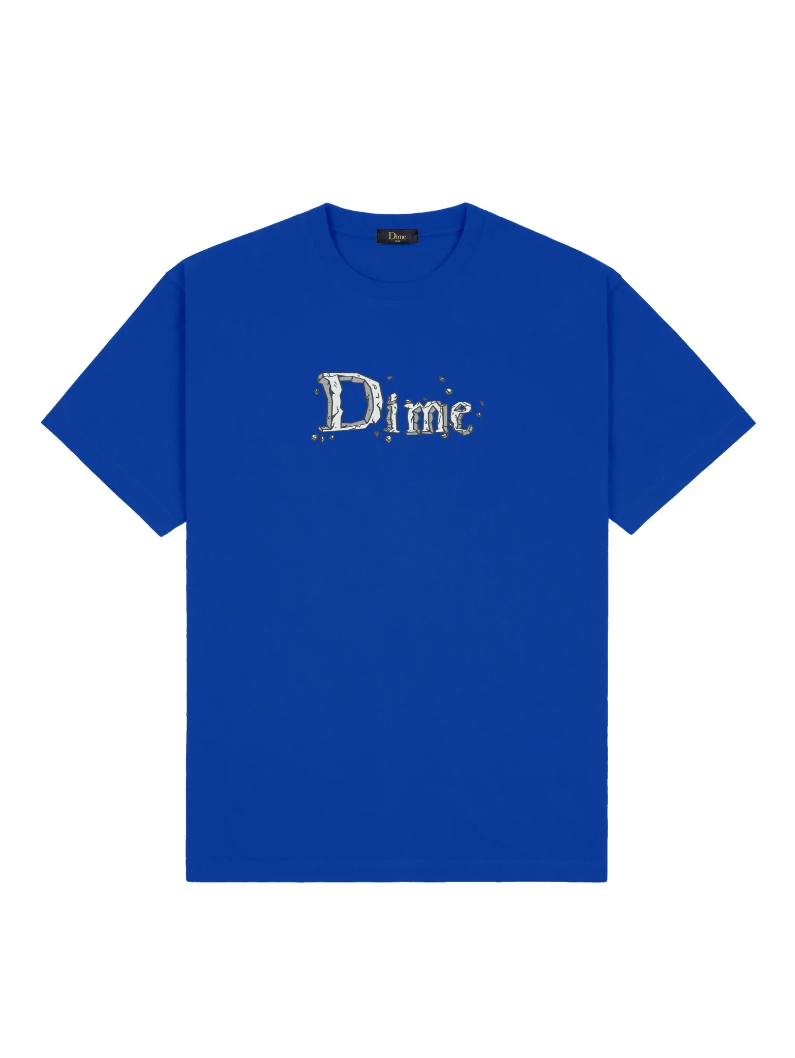 Dime Classic Stone T-Shirt - Navy Blue