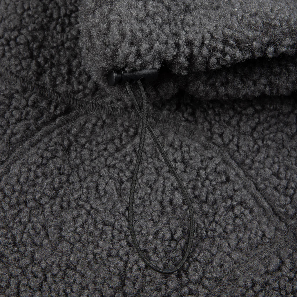 Dime Coverstitch Sherpa Fleece - Charcoal - Image 4