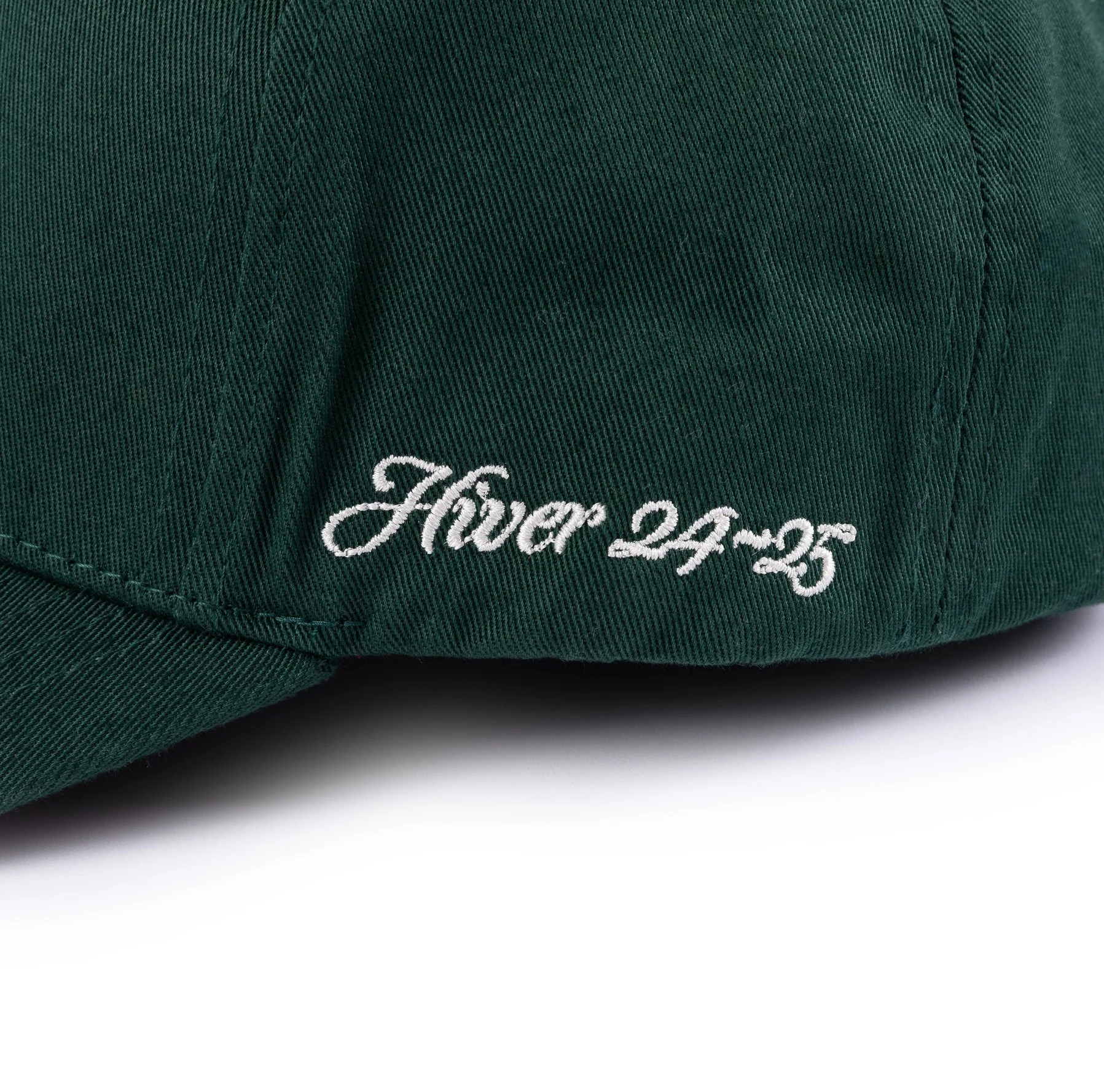 Dime Cursive D Full Fit Cap - Forest Green - Image 3