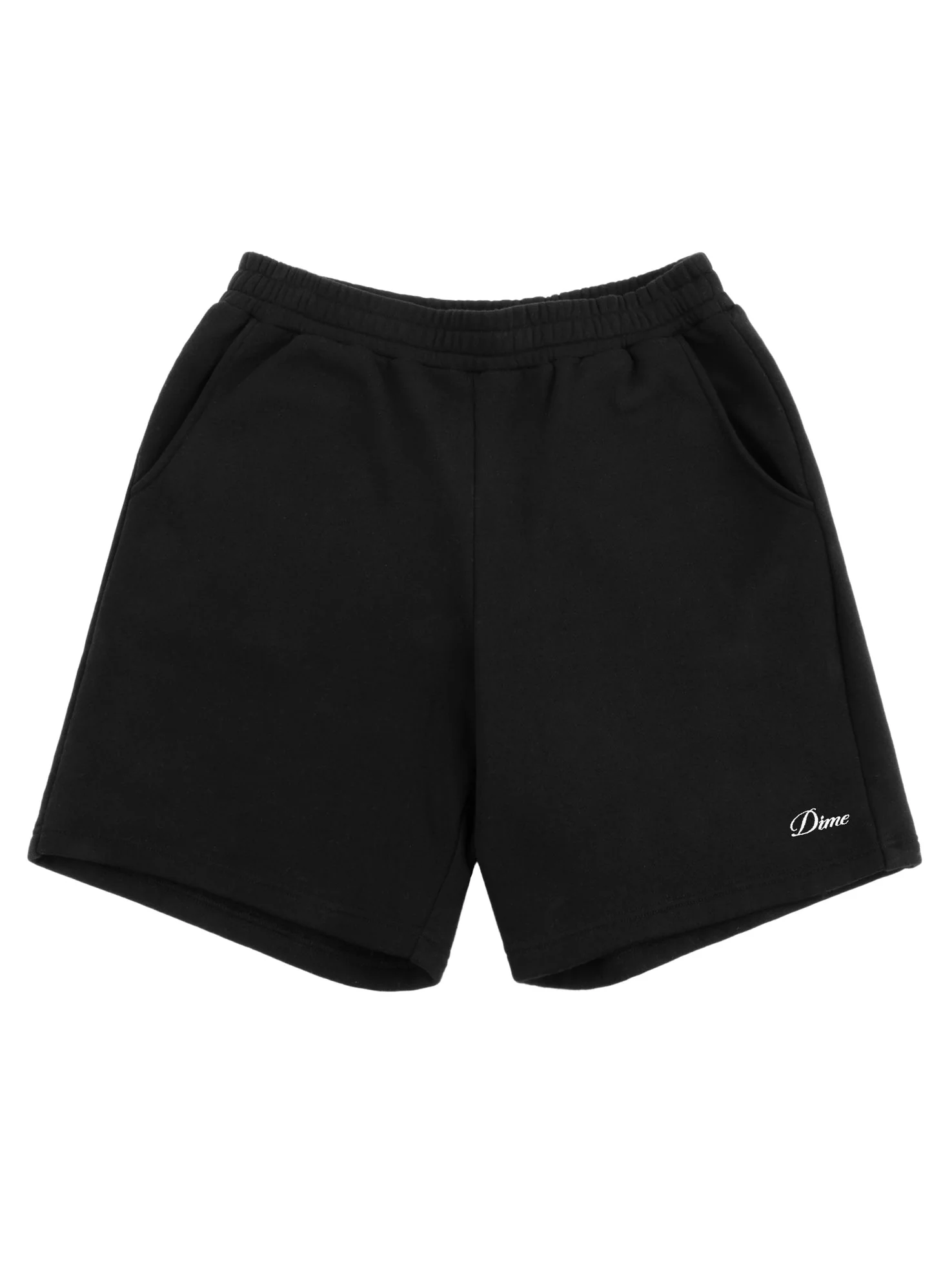 Dime Cursive Small Logo Sweatshorts - Black