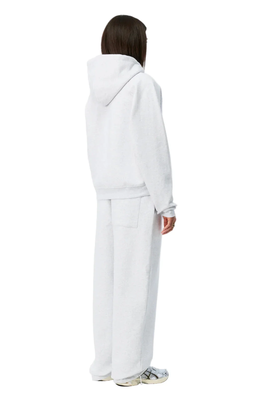 Dime Cursive Small Logo Zip Hood - Ash - Image 2