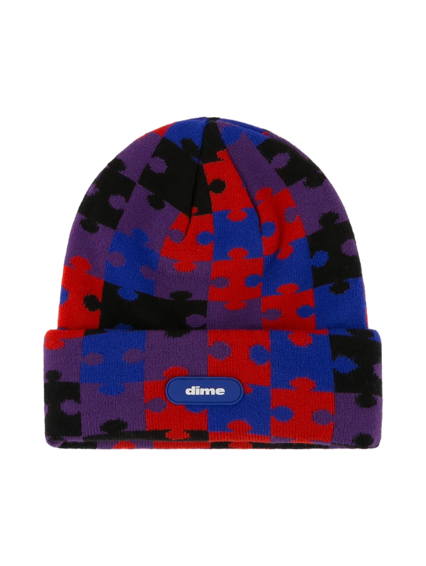Dime Puzzle Fold Beanie - Image 2