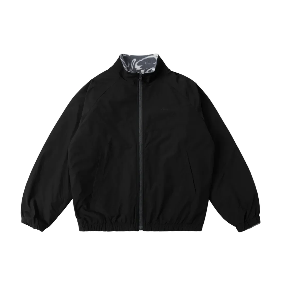 Dime Reversible Chilling Fleece - Gray / Black - Image 2
