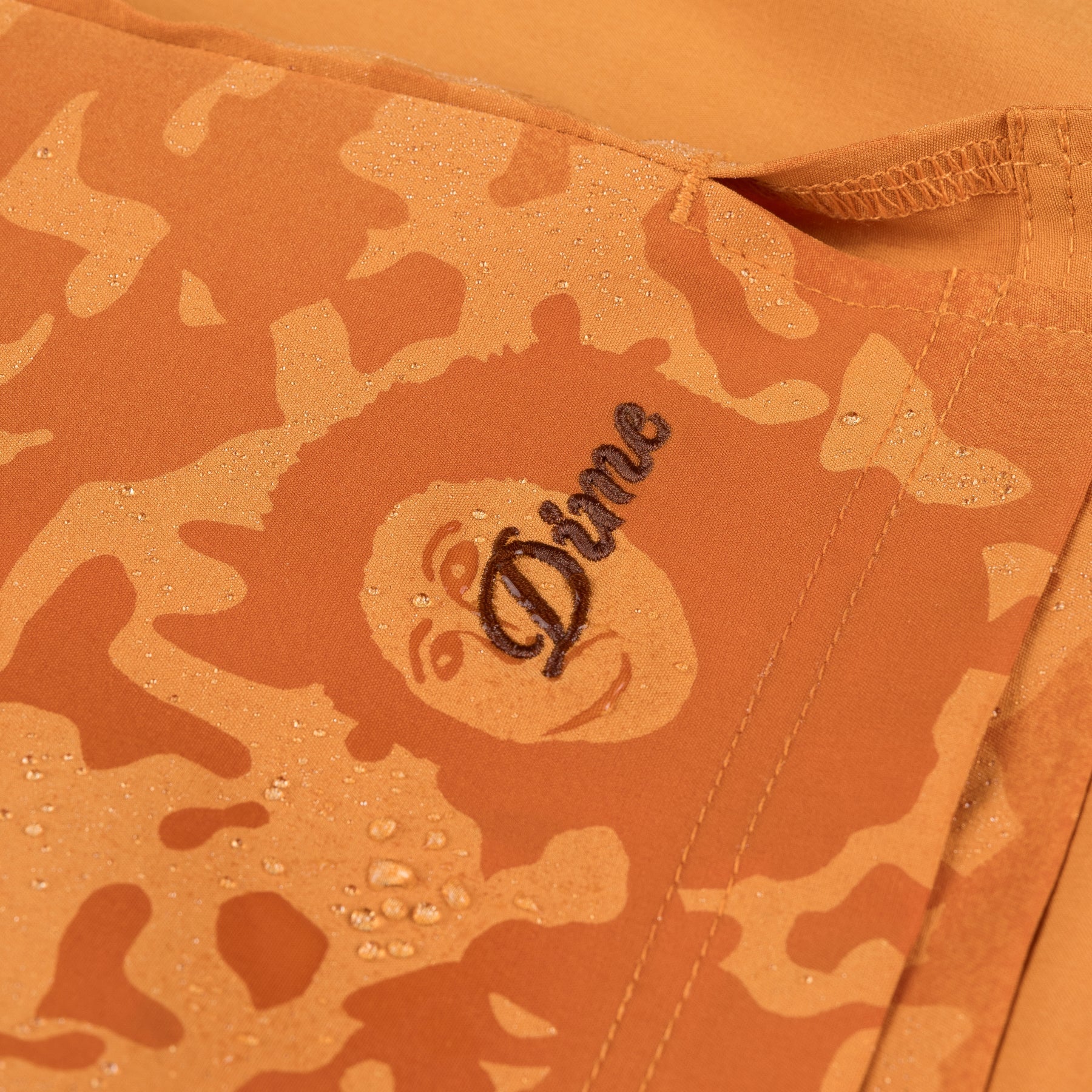 Dime Secret Swim Shorts - Orange - Image 3