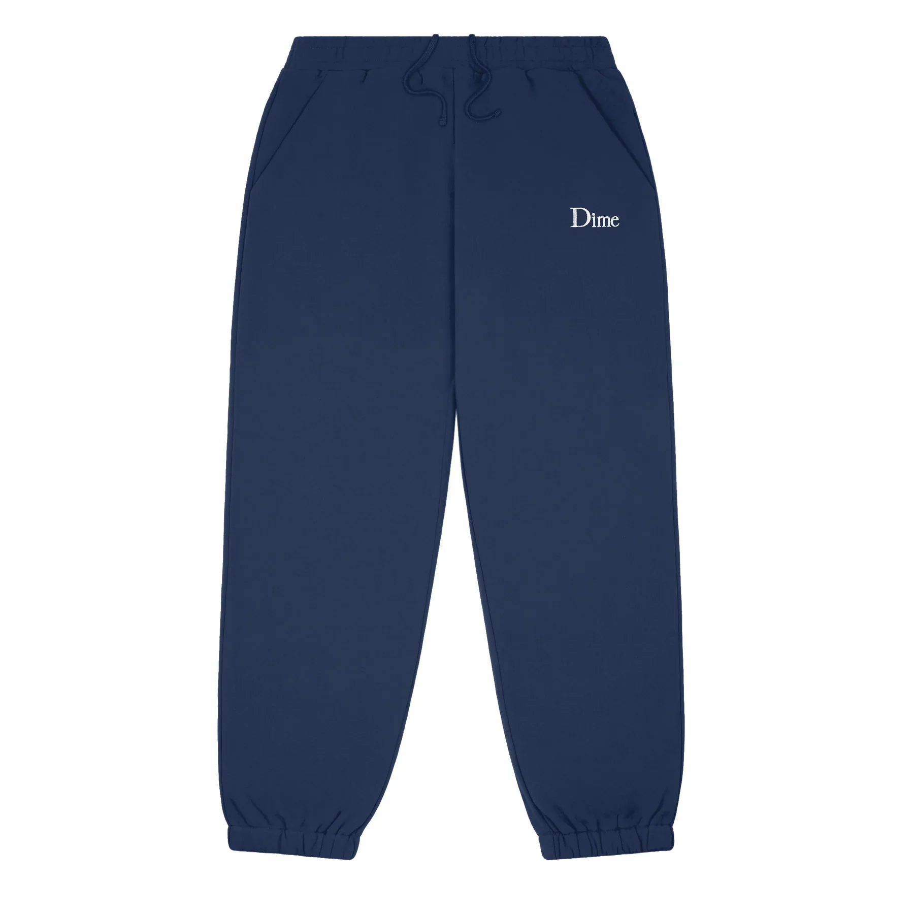 Dime Small Logo Sweatpants - Navy