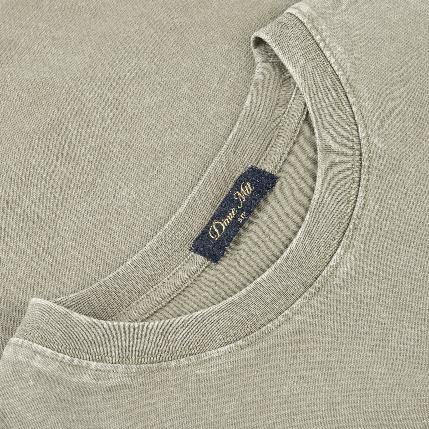 Dime Small Logo T-Shirt - Faded Cement - Image 2