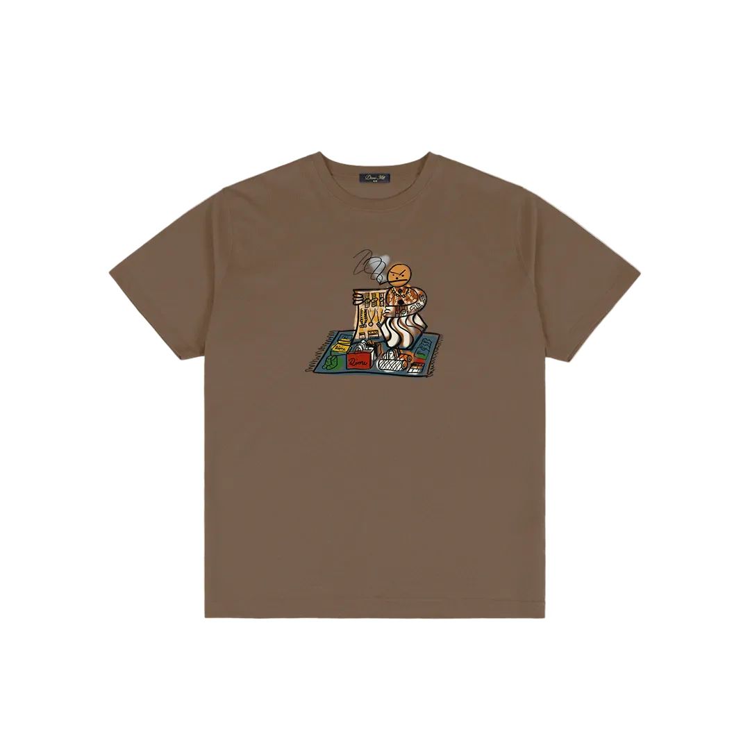 Dime Snackman Dealer Tee - Chocolate