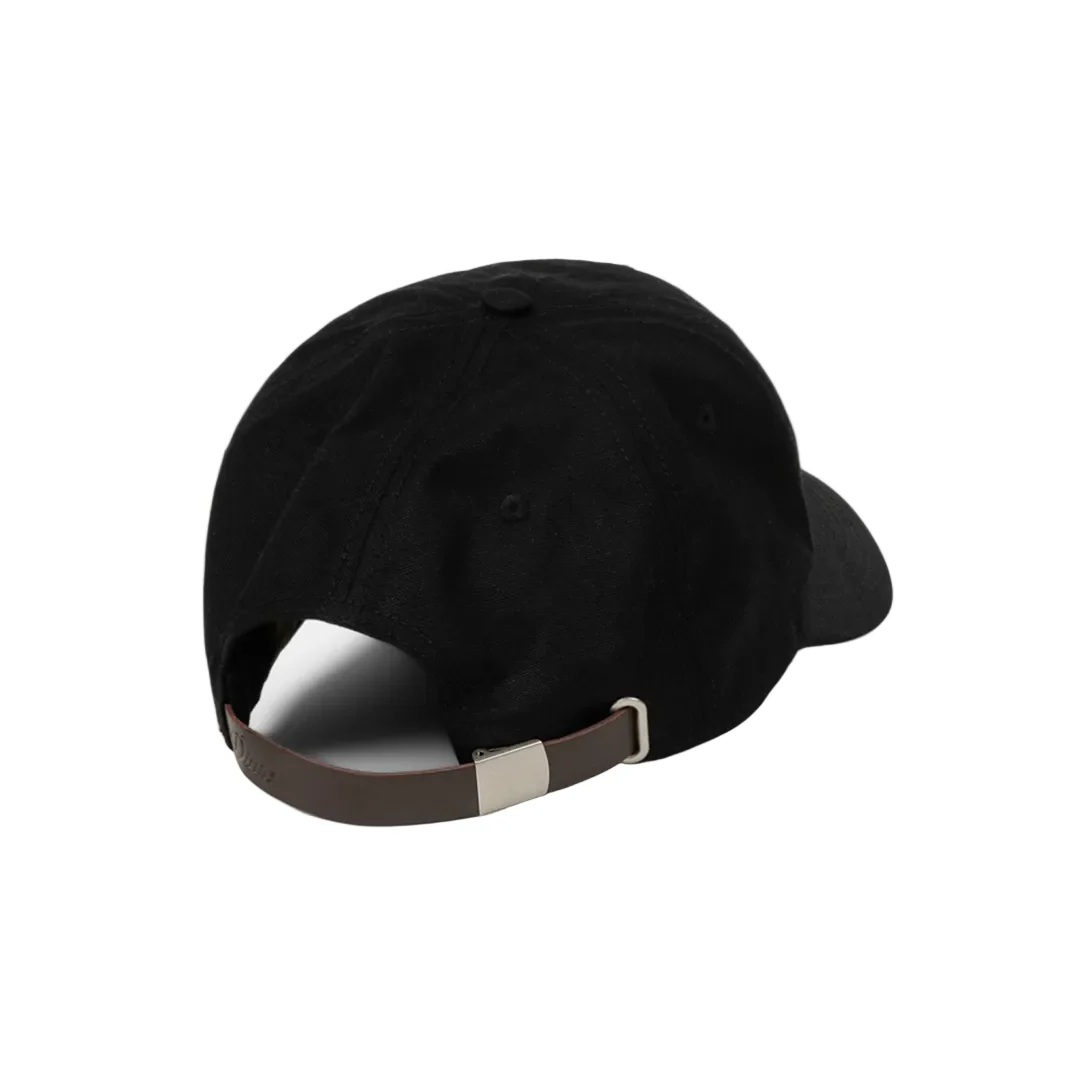 Dime Waxed Worker Cap - Black - Image 2