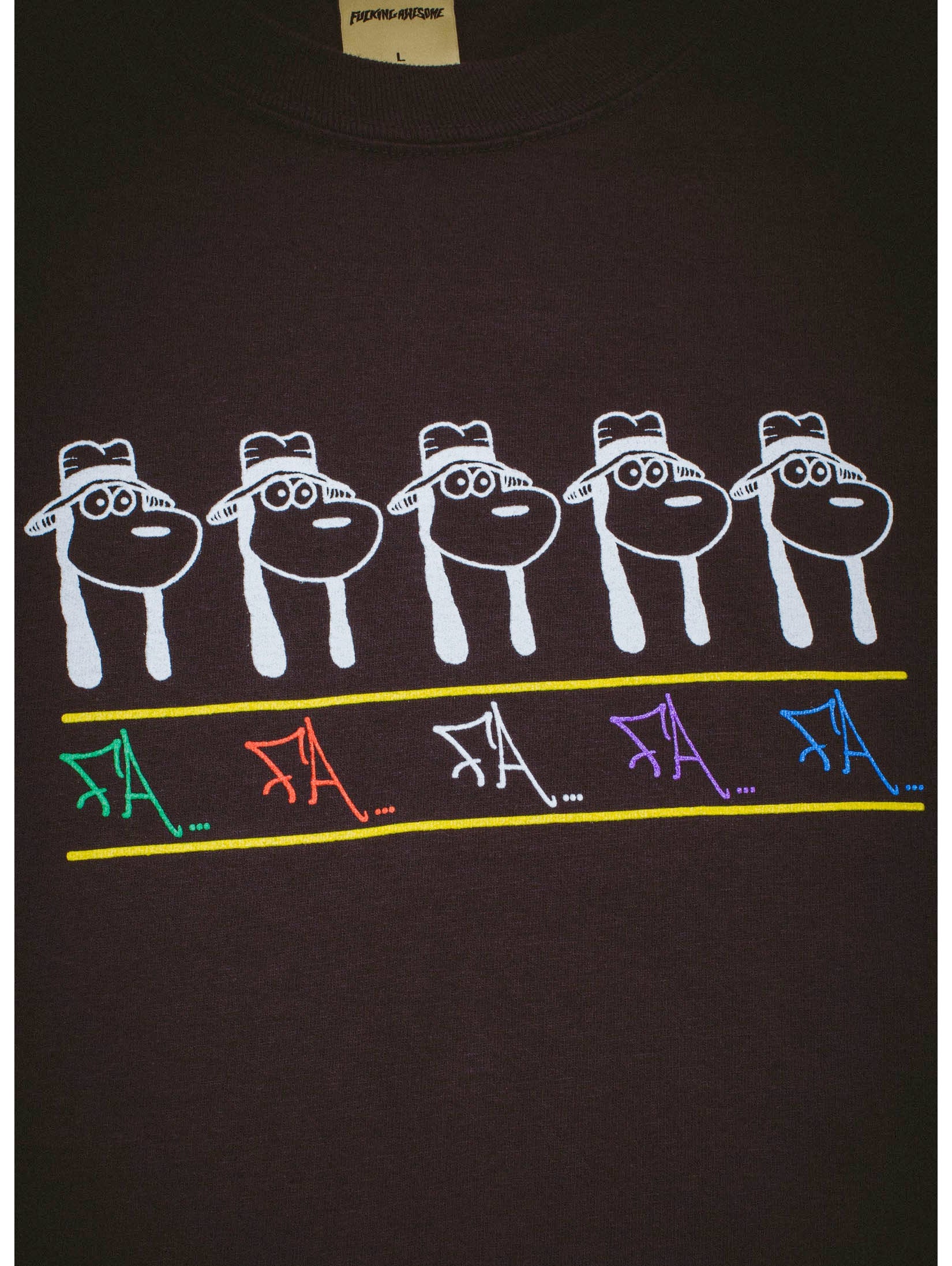 FA Spike Repeat Short Sleeve Tee - Black - Image 2