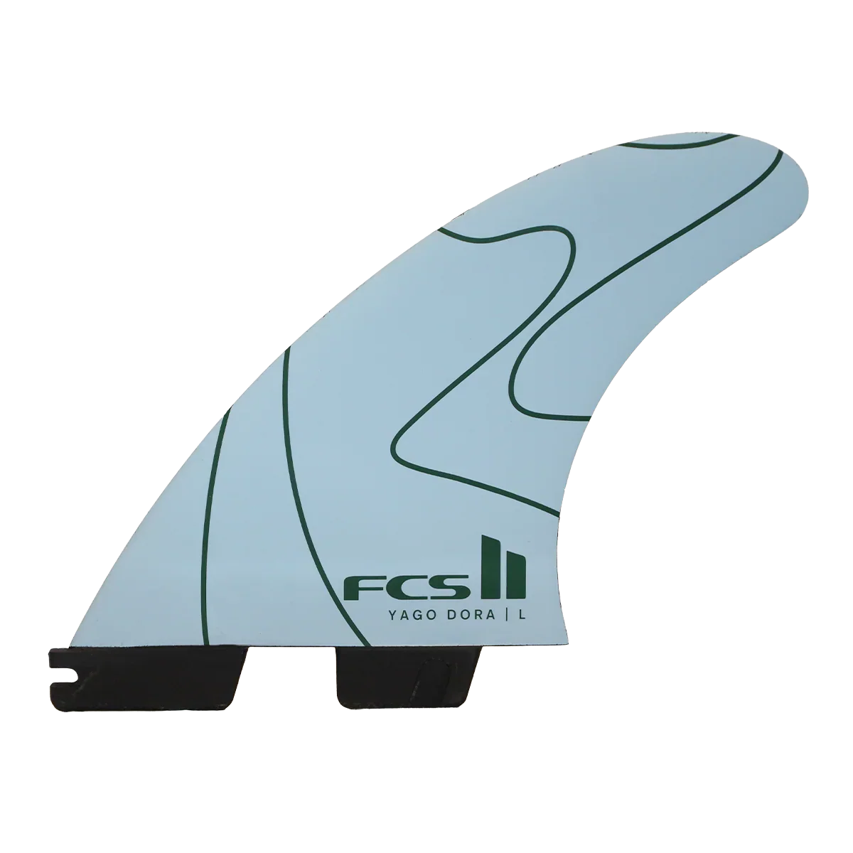 FCS II Yago Dora PC Tri Fins Flux Large