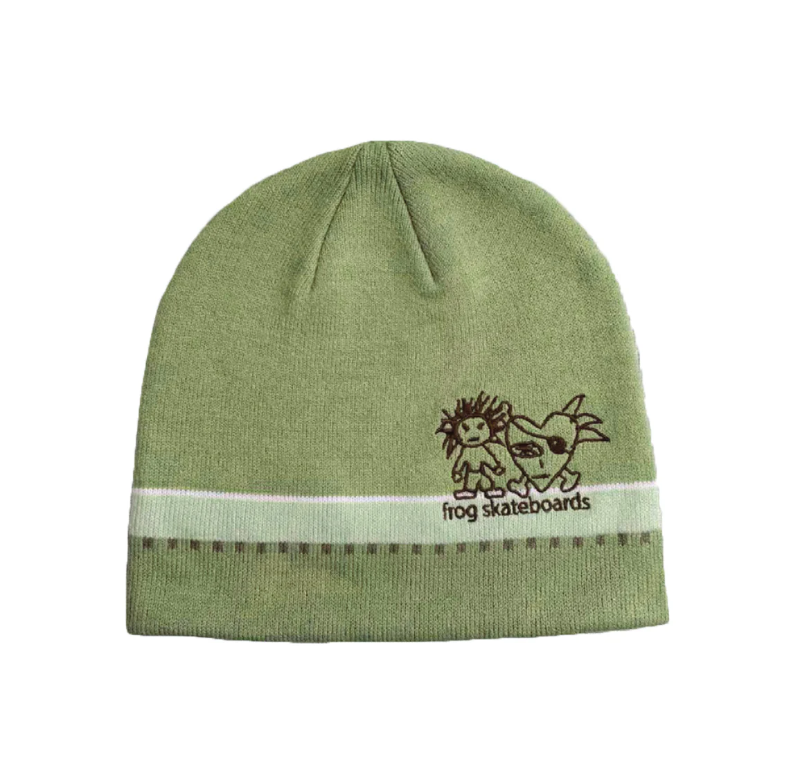 Frog Pirate Beanie - Matcha
