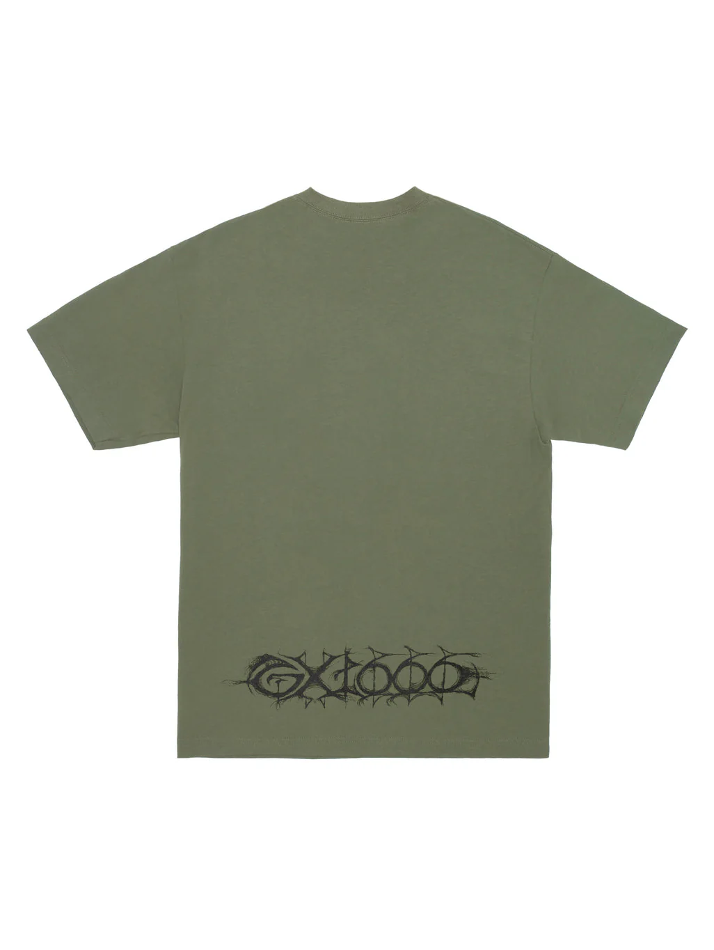 GX1000 Dystopia Gas Mask Tee - Military Green - Image 2