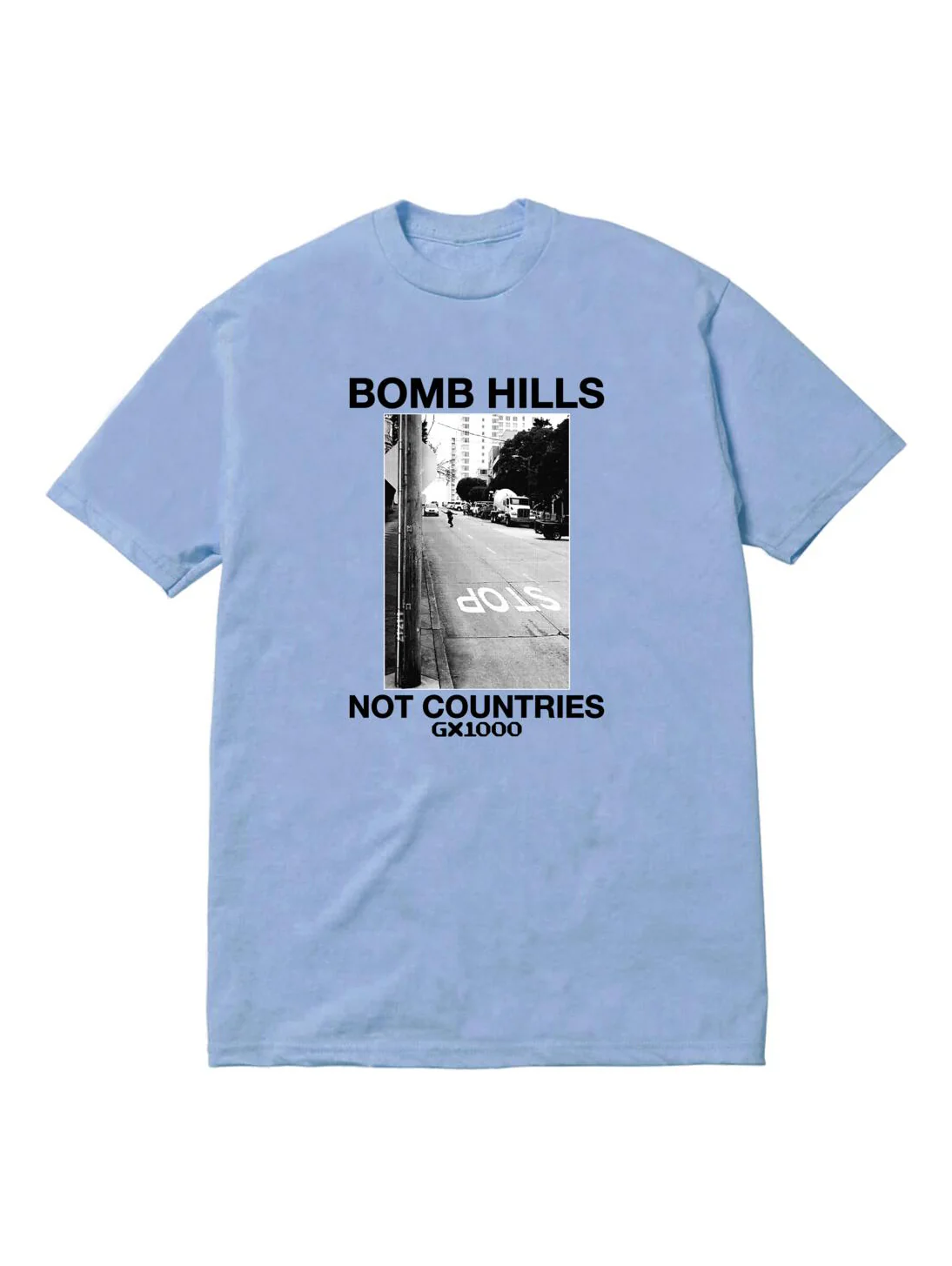 GX1000 Bomb Hills Tee - Powder Blue