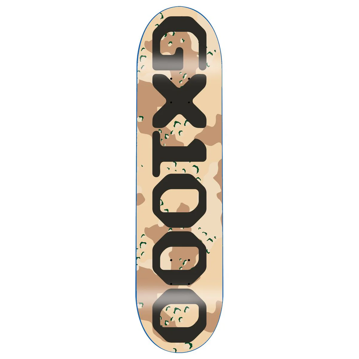 GX1000 OG Logo Camo Black Deck - 8.25