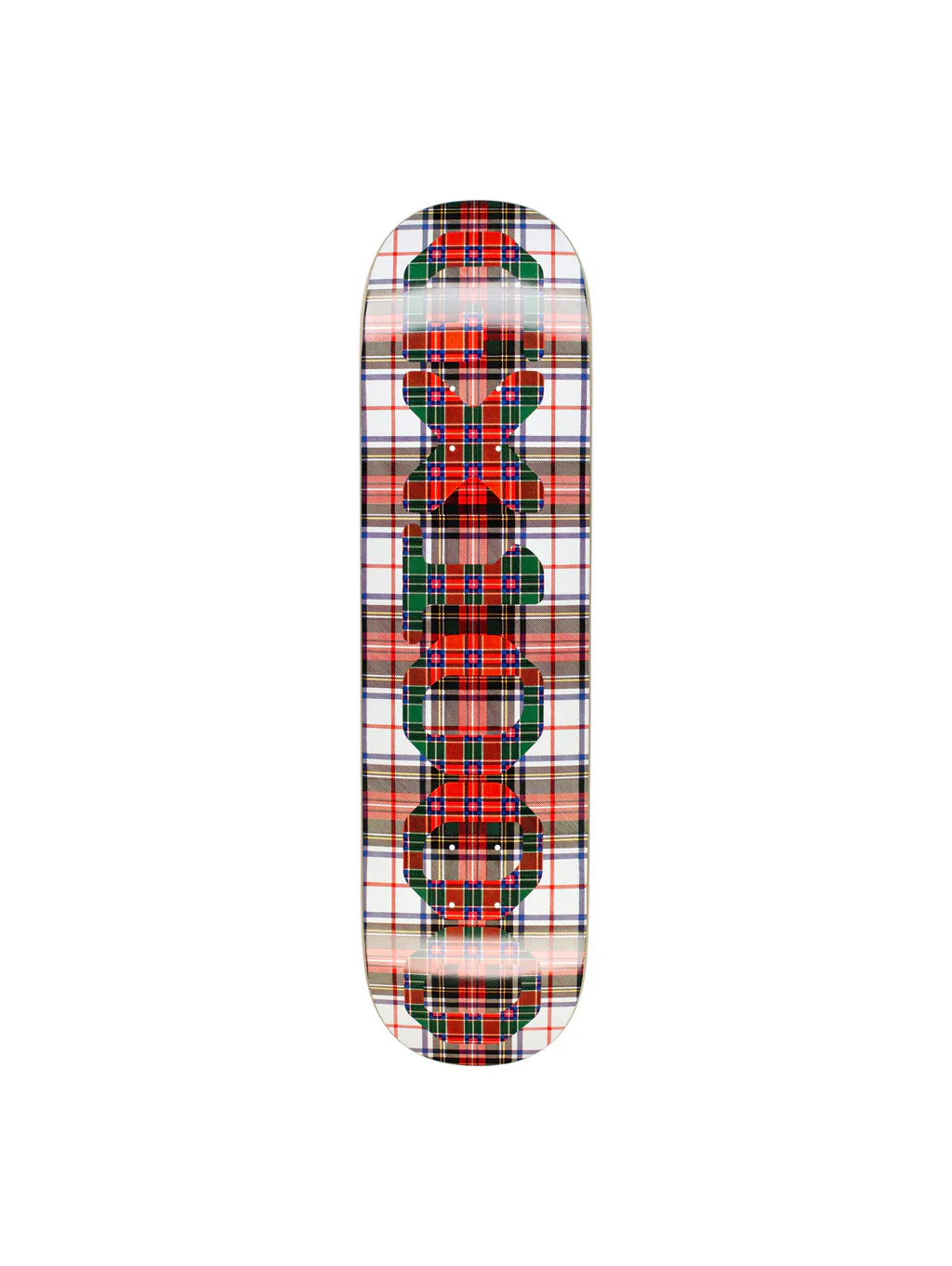 GX1000 OG Logo Tartan White - 8.625