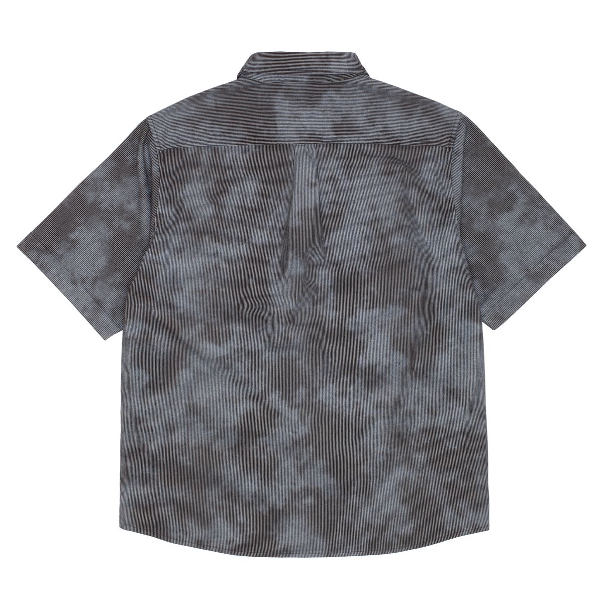 GX1000 Short Sleeve Button Down - Over Dyed w/ Bleach Spots - Image 2