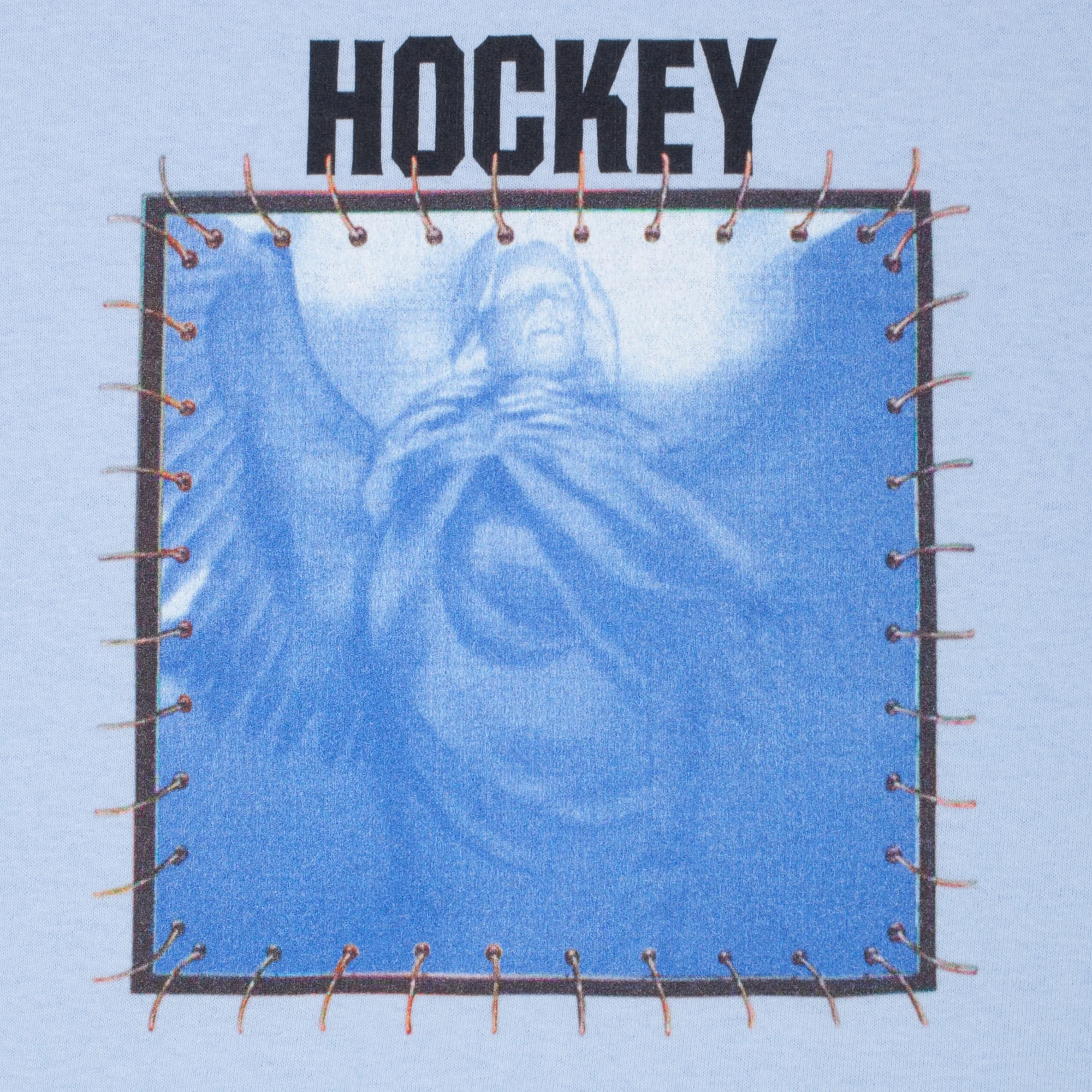 Hockey God of Suffer 3 Tee - Light Blue - Image 2