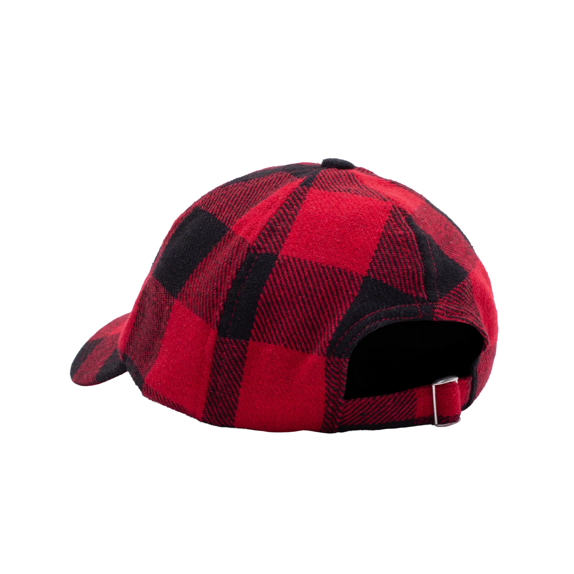 Hockey Plaid Hat - Red - Image 2