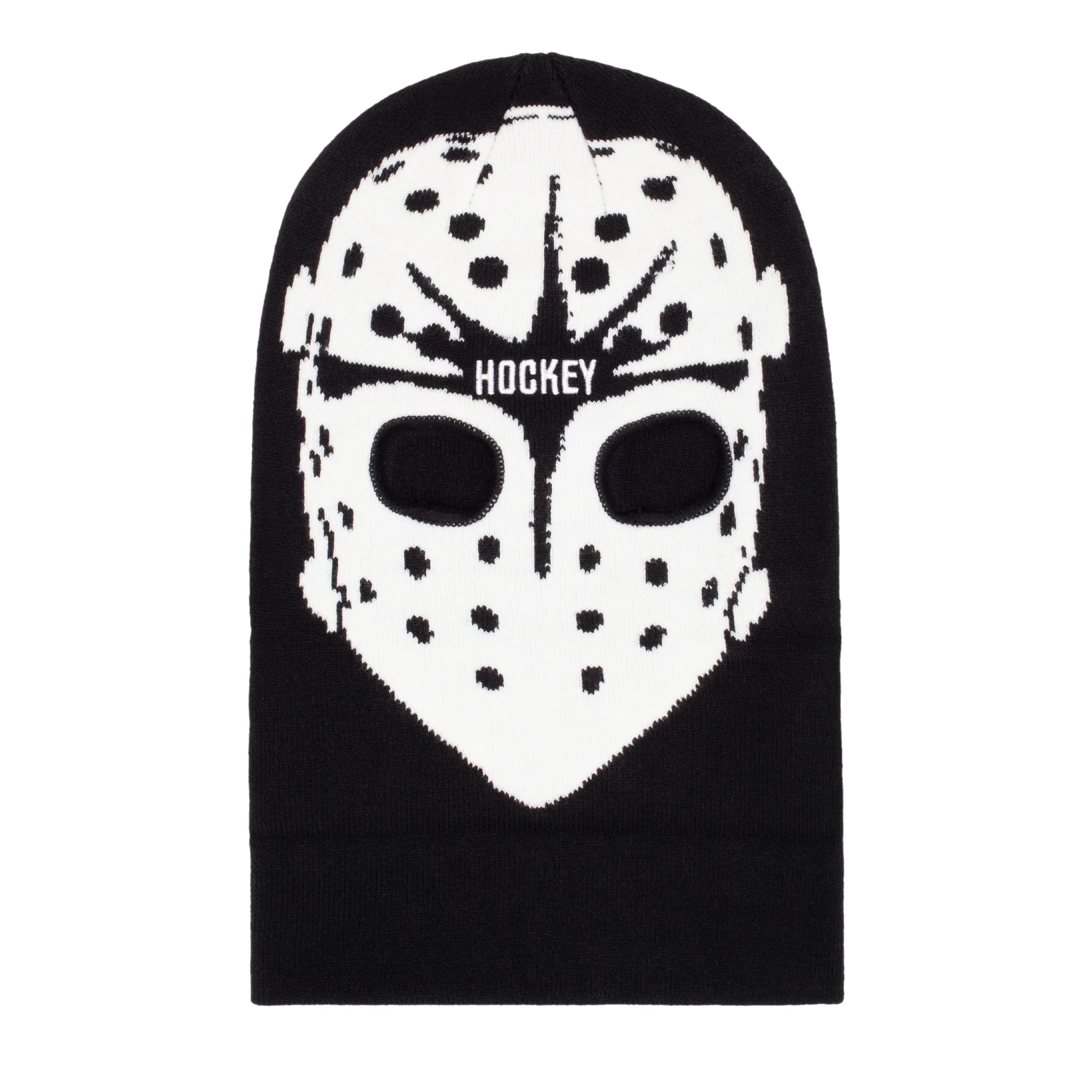 Hockey Ski Mask Beanie - Black - Image 2