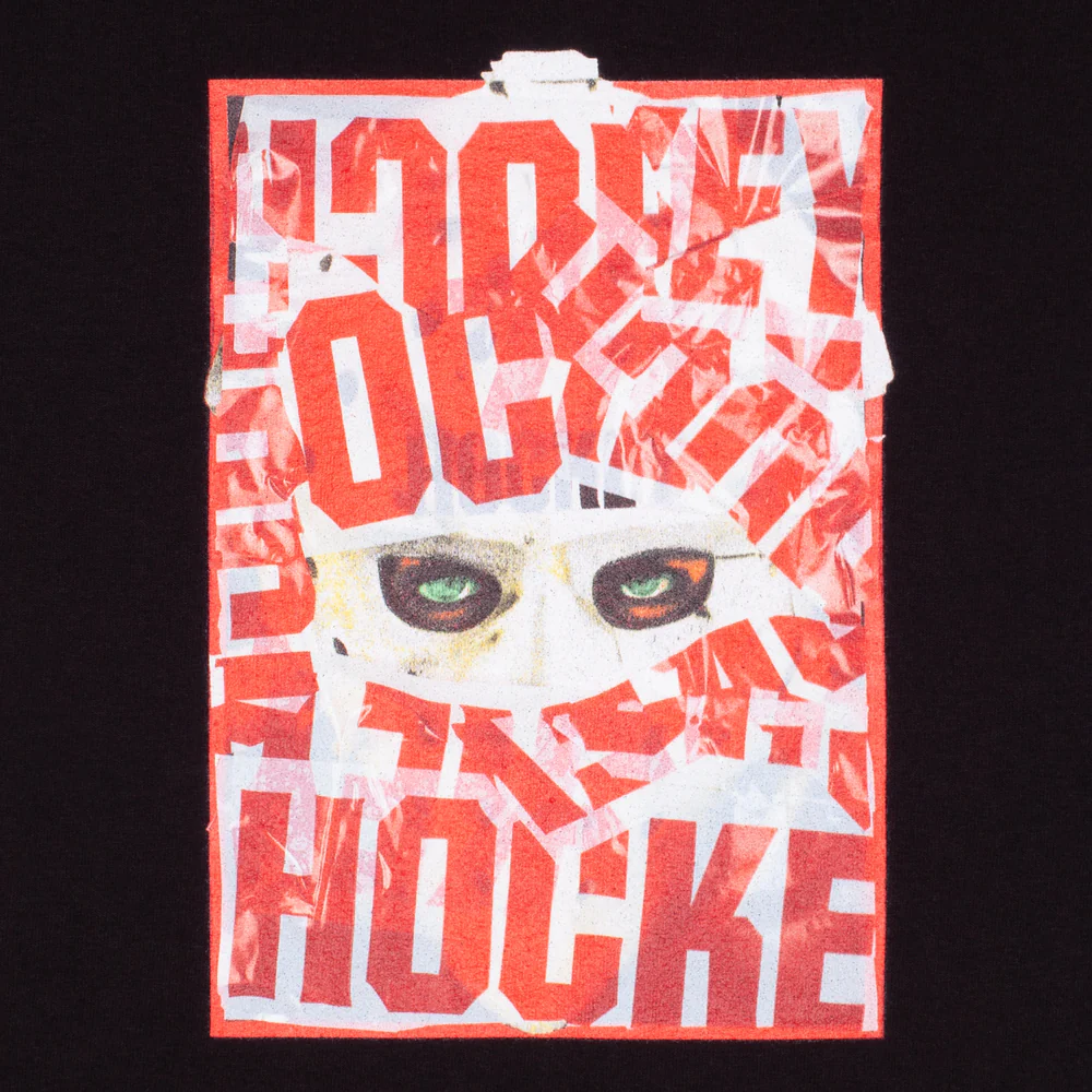 Hockey War All Over Hoodie - Black - Image 2