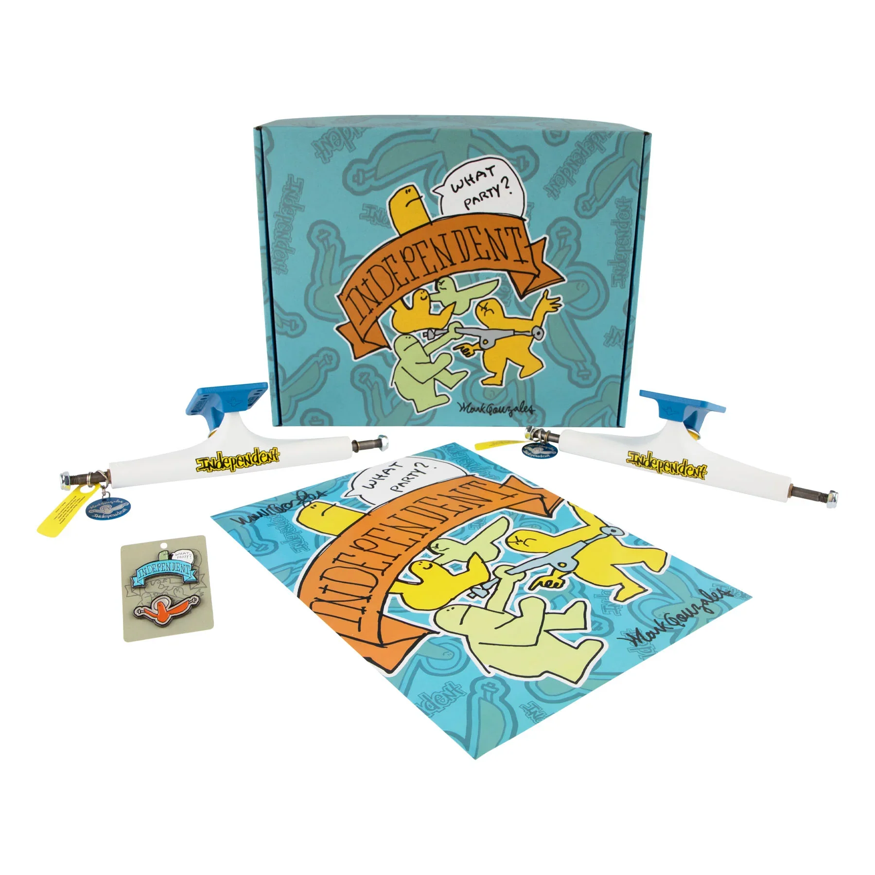 Independent Gonz Limited Trucks Set - 215mm