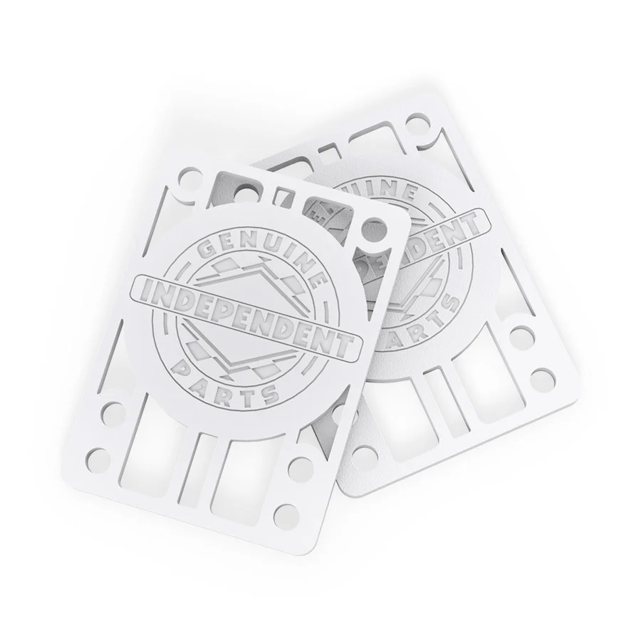 Indy Risers 1/8" - White