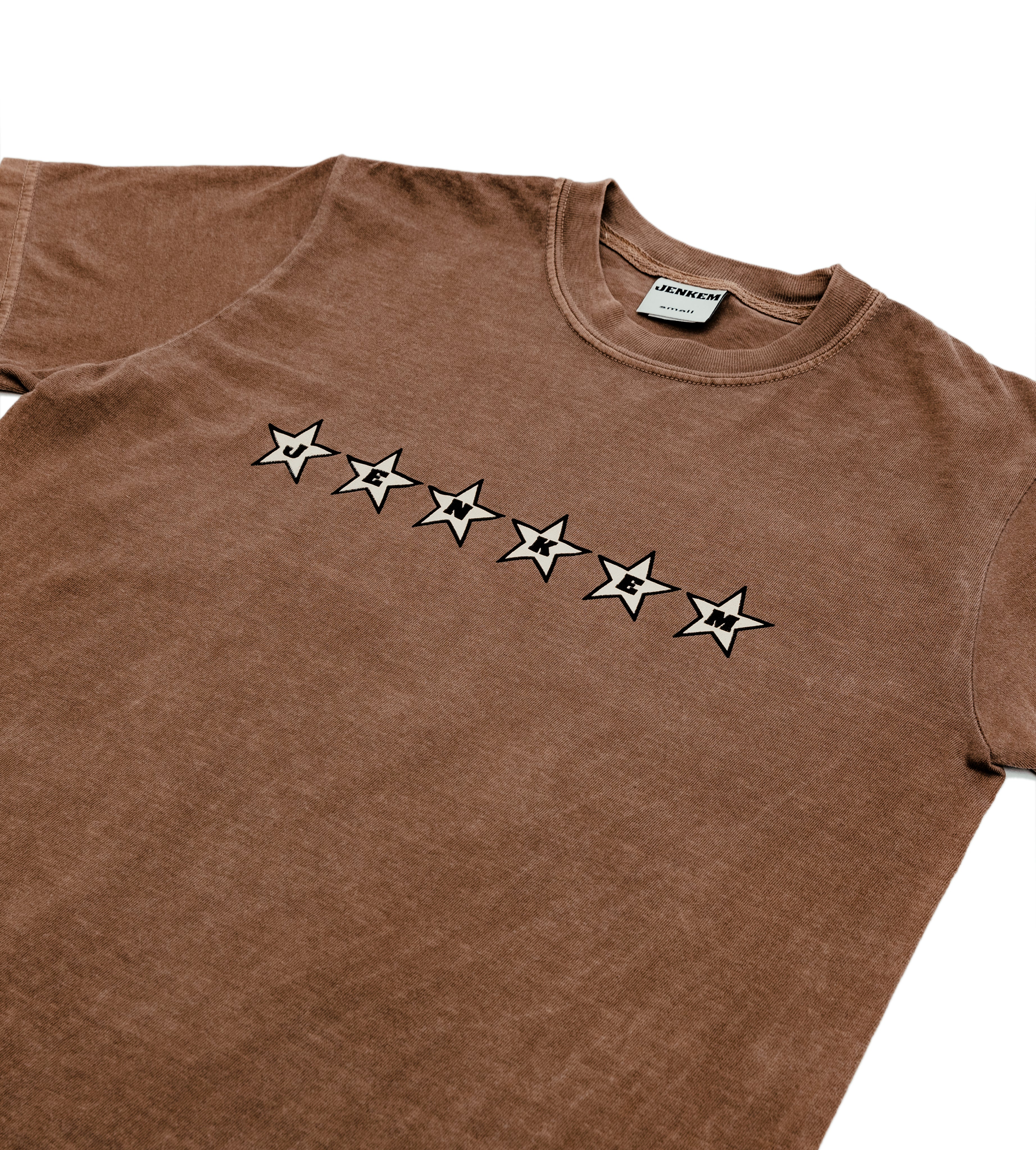 Jenkem 6 Star Tee - Brown - Image 2