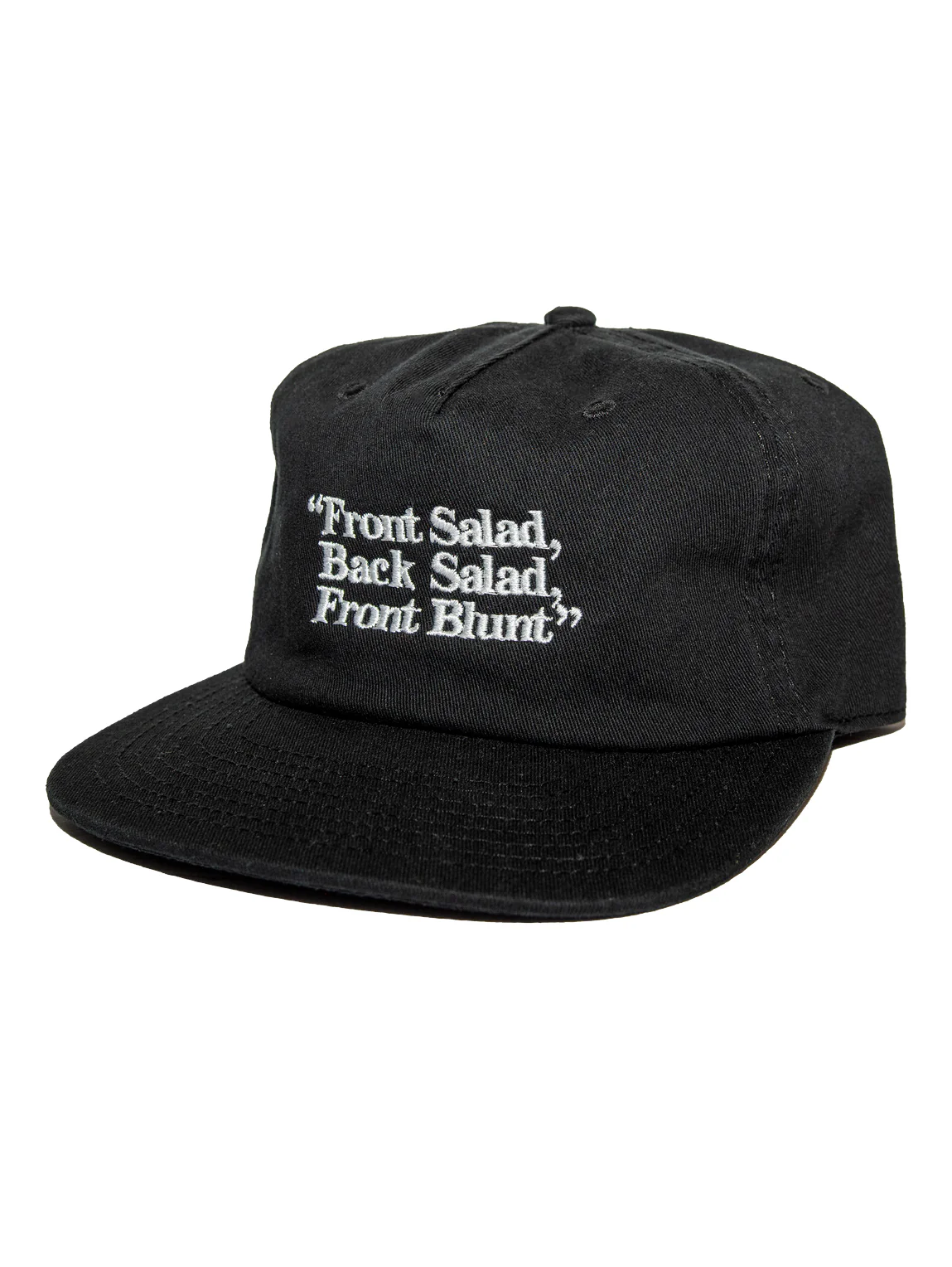 Jenkem Front Blunt Hat - Black - Image 2