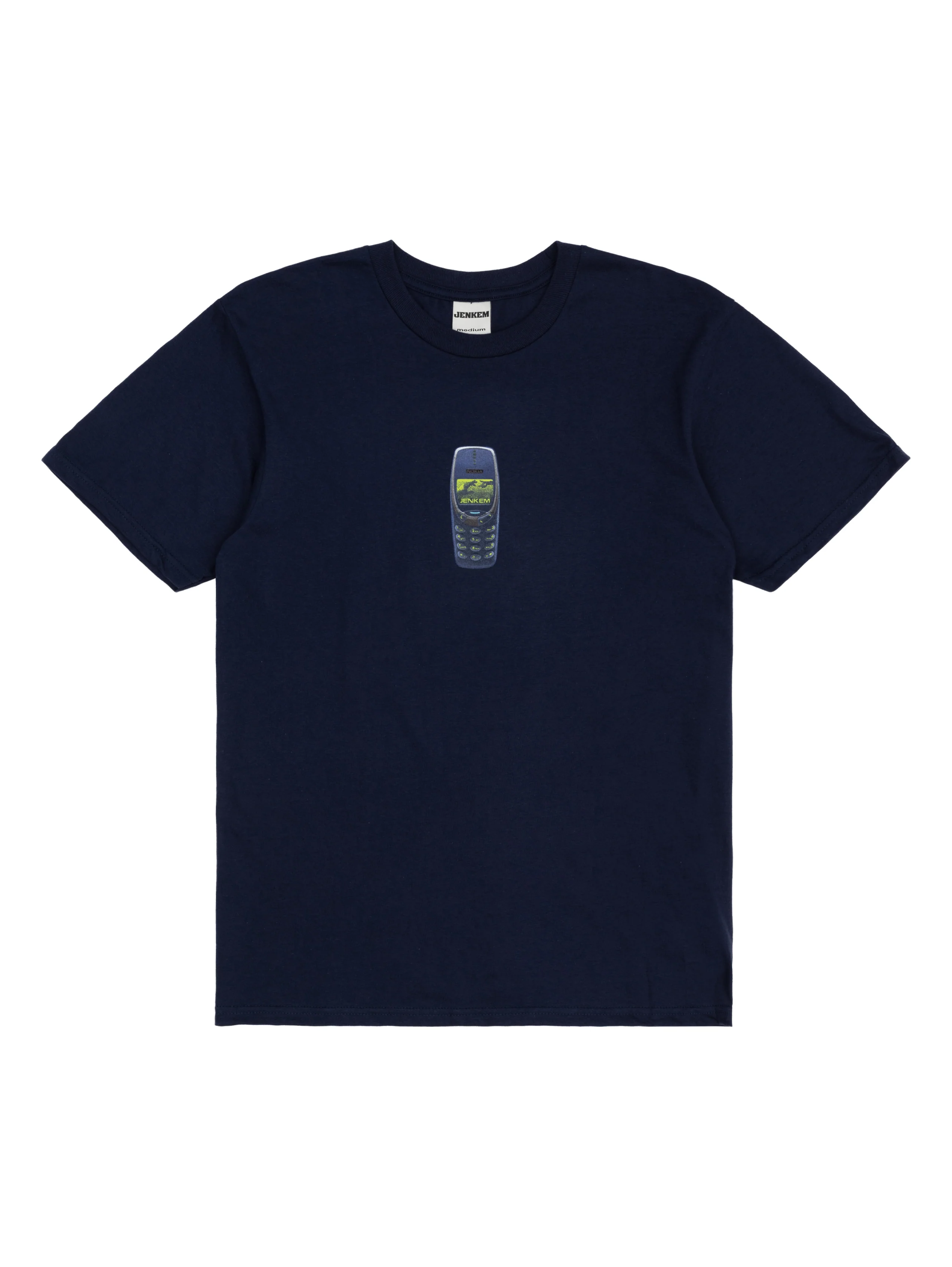 Jenkem Nokia Tee - Dark Navy