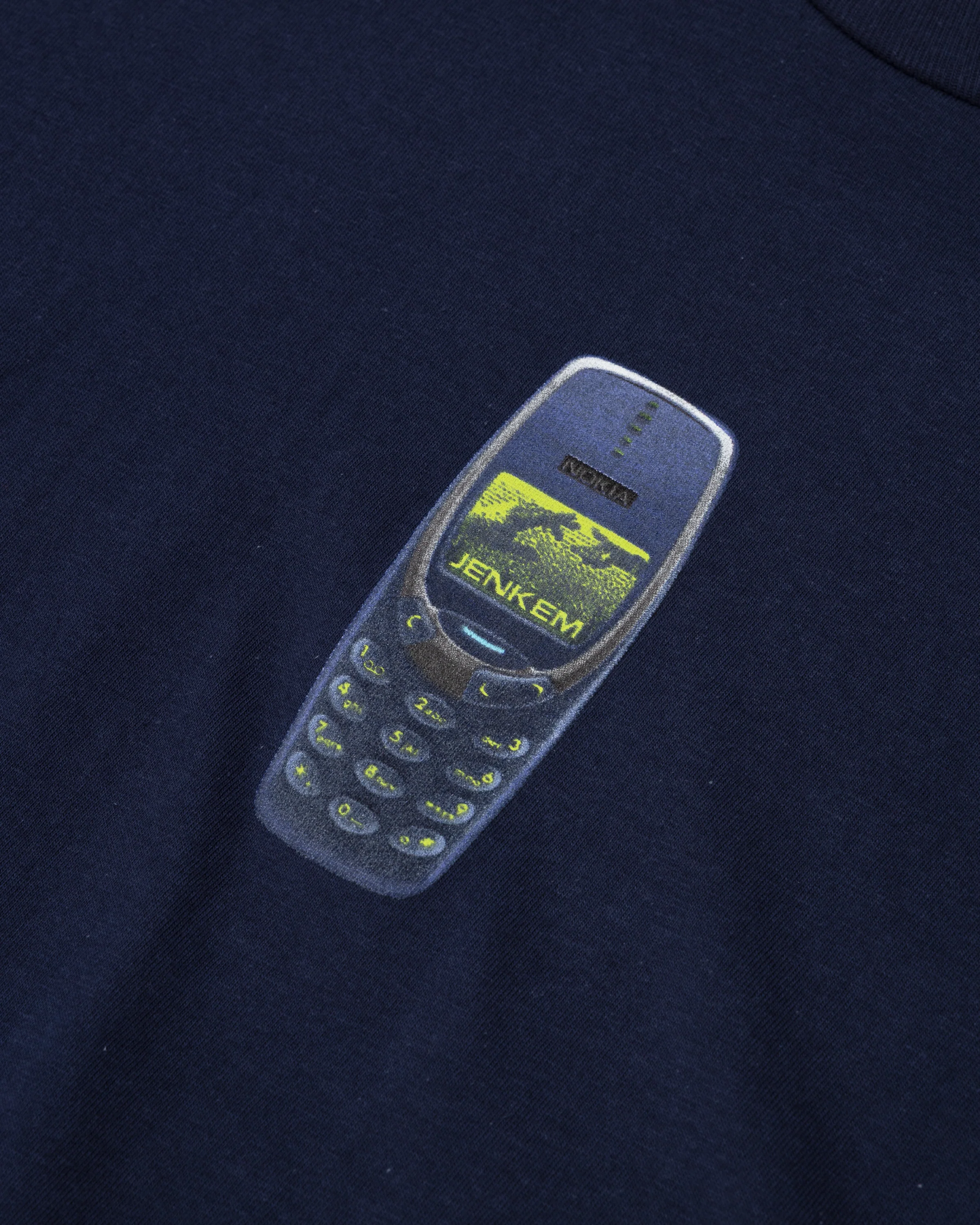 Jenkem Nokia Tee - Dark Navy - Image 2