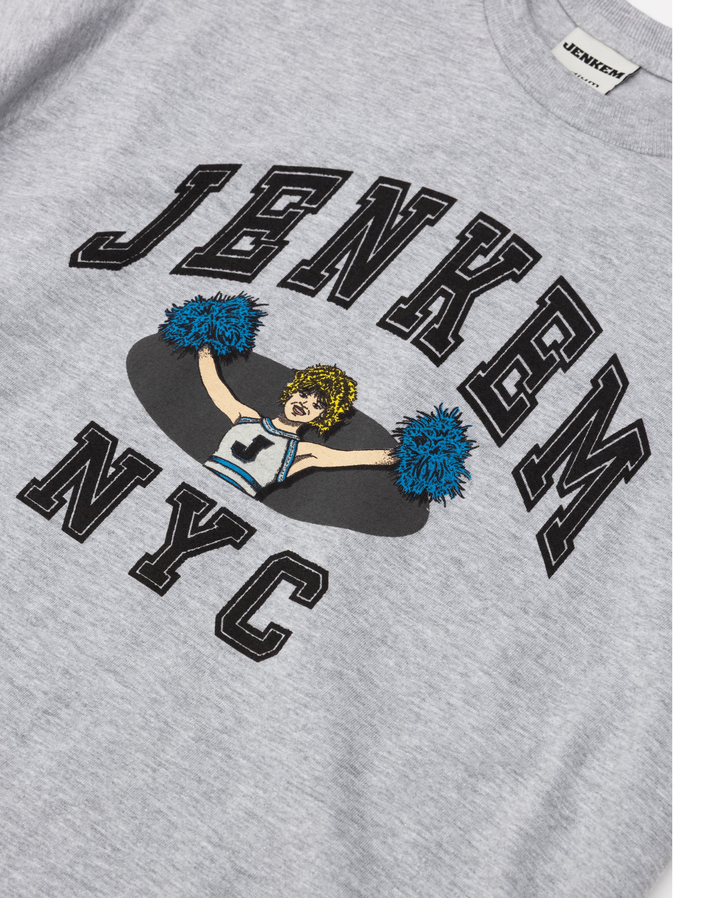 Jenkem Varsity Tee - Sport Grey - Image 2
