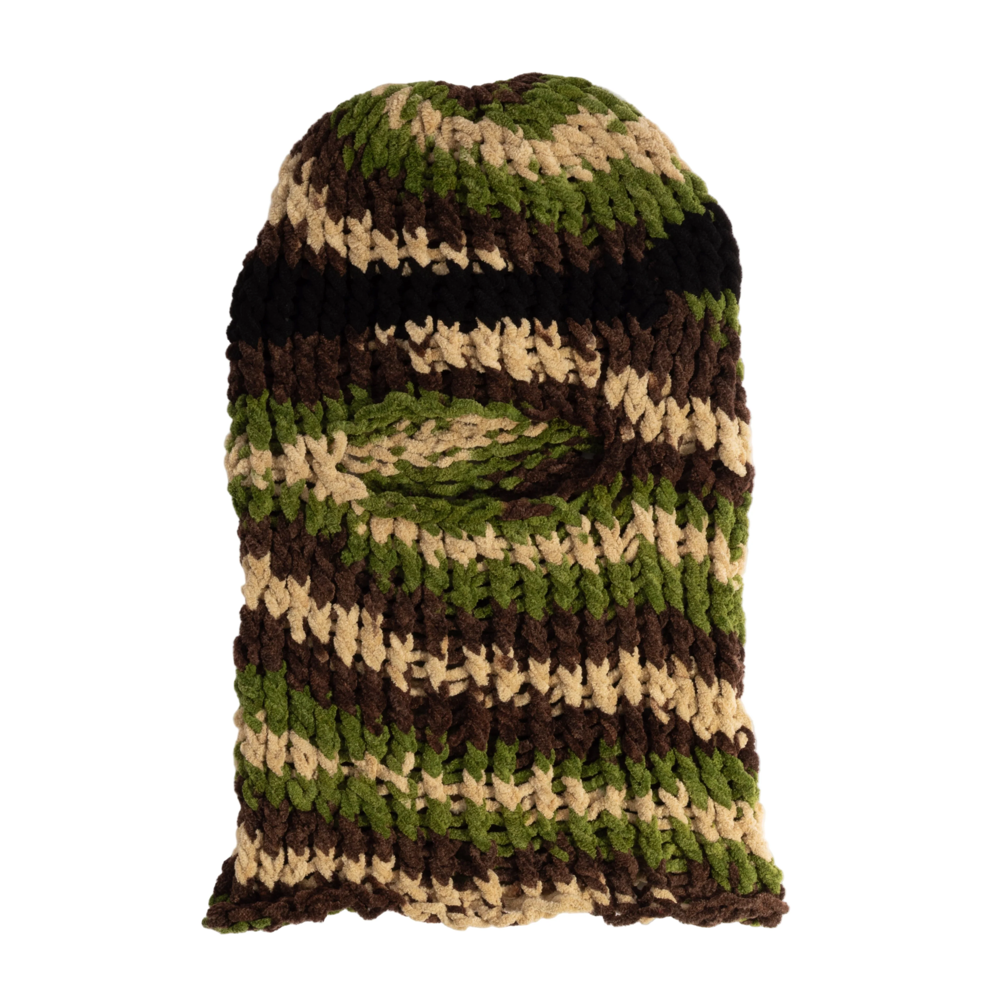 Lampshade Balaclava - Camo / Black