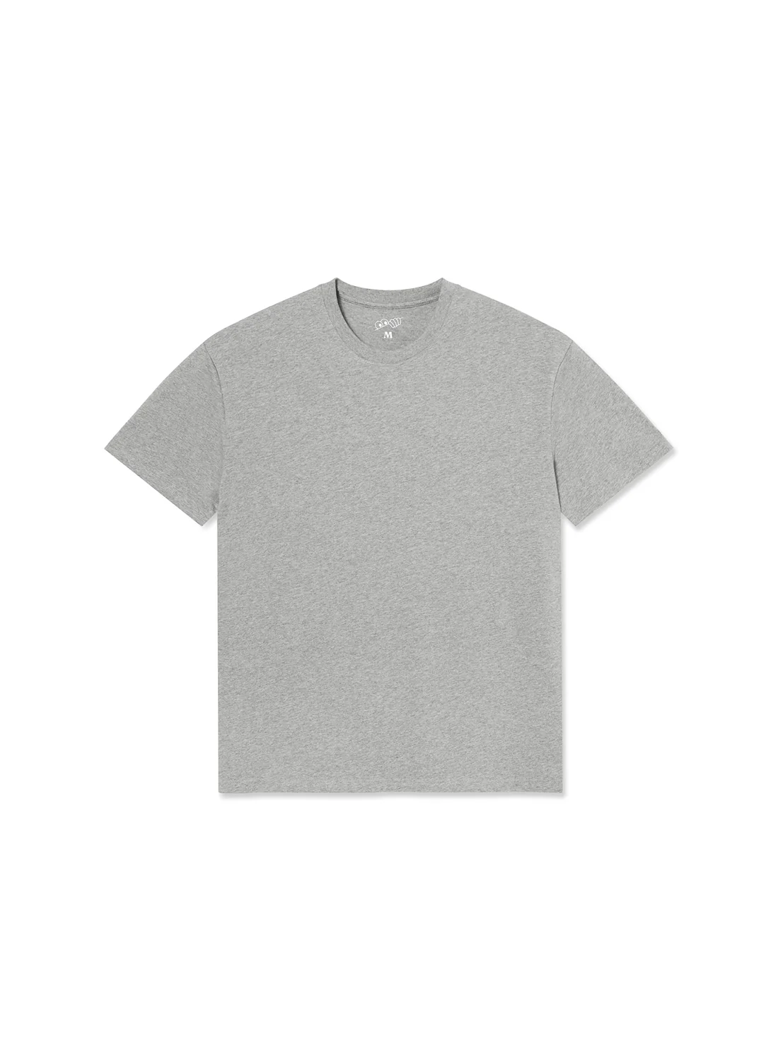 Last Resort Eurostyle SS Tee - Grey Melange / White