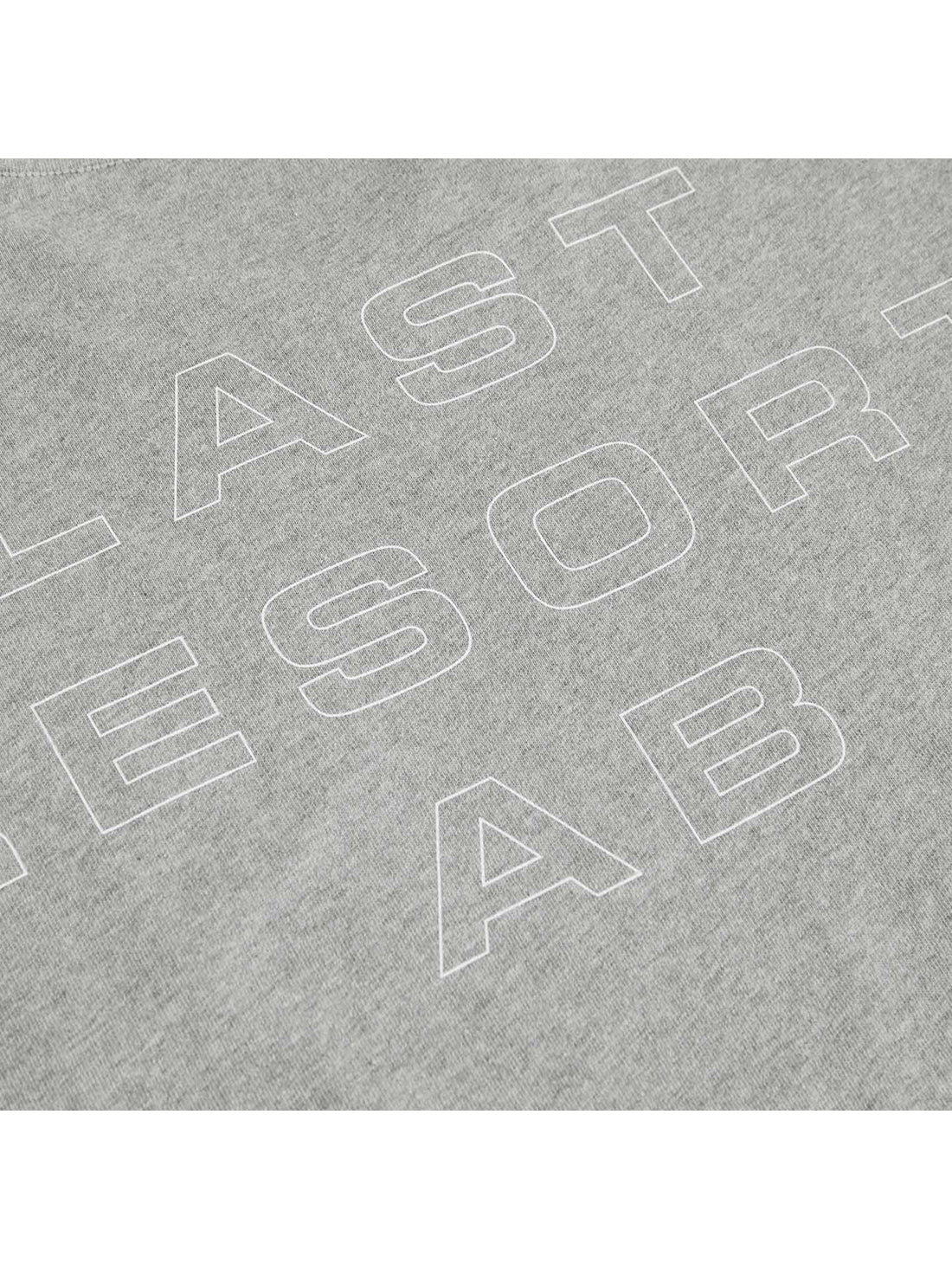 Last Resort Eurostyle SS Tee - Grey Melange / White - Image 4