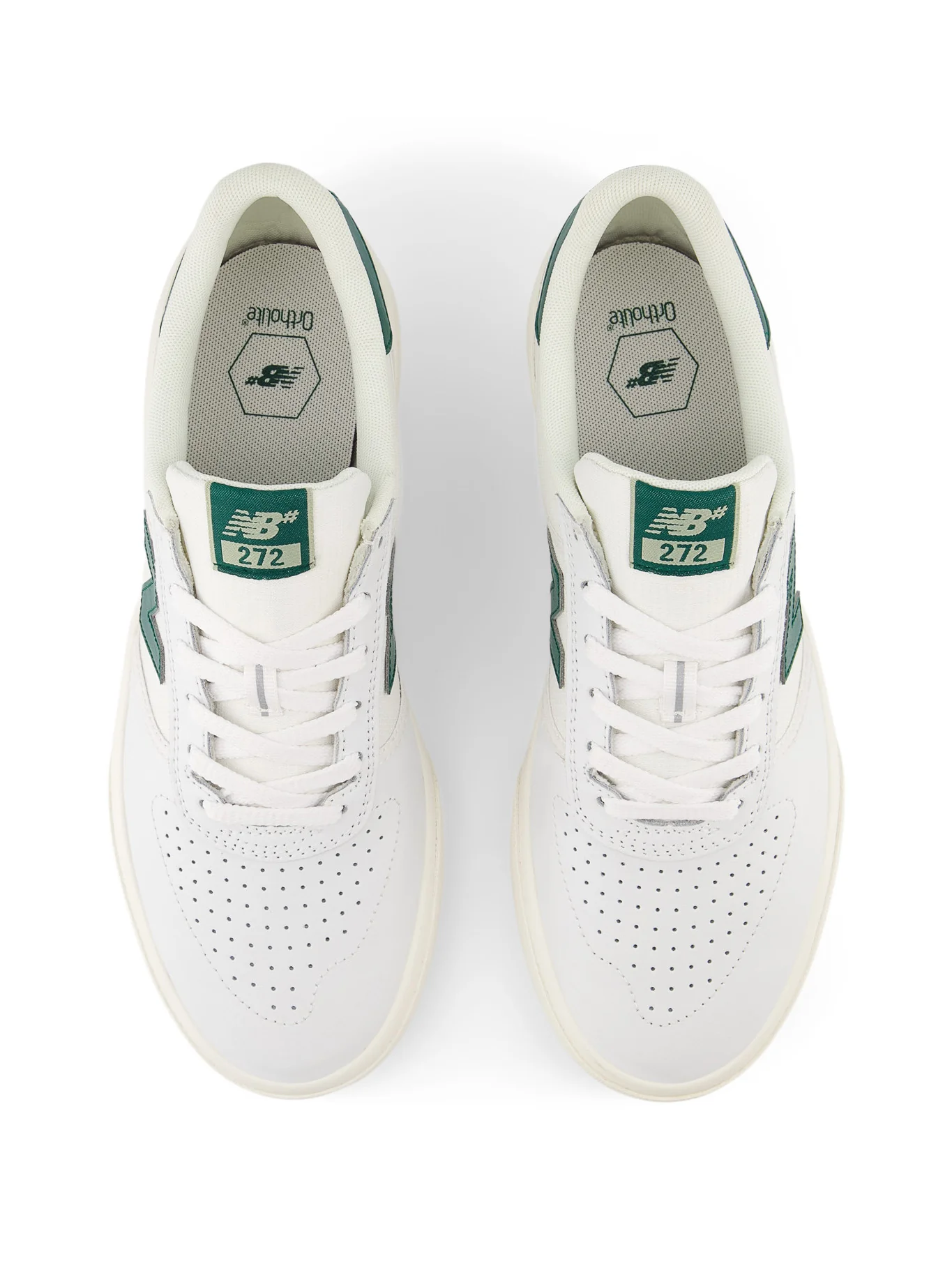 New Balance Numericc 272 - White / Green - Image 3
