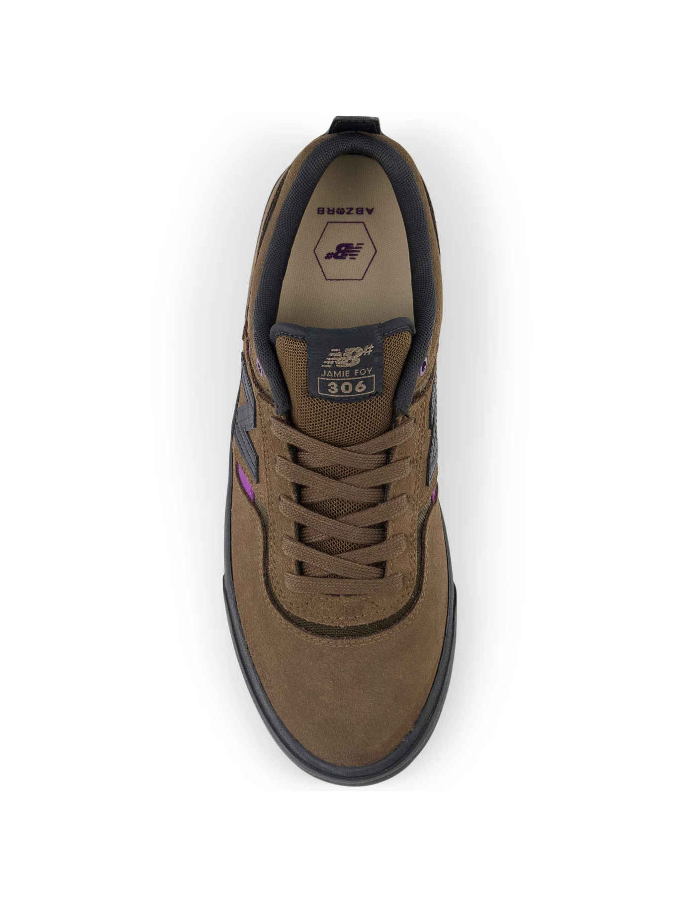 New Balance Numeric JamieFoy 306 - Brown / Black - Image 3