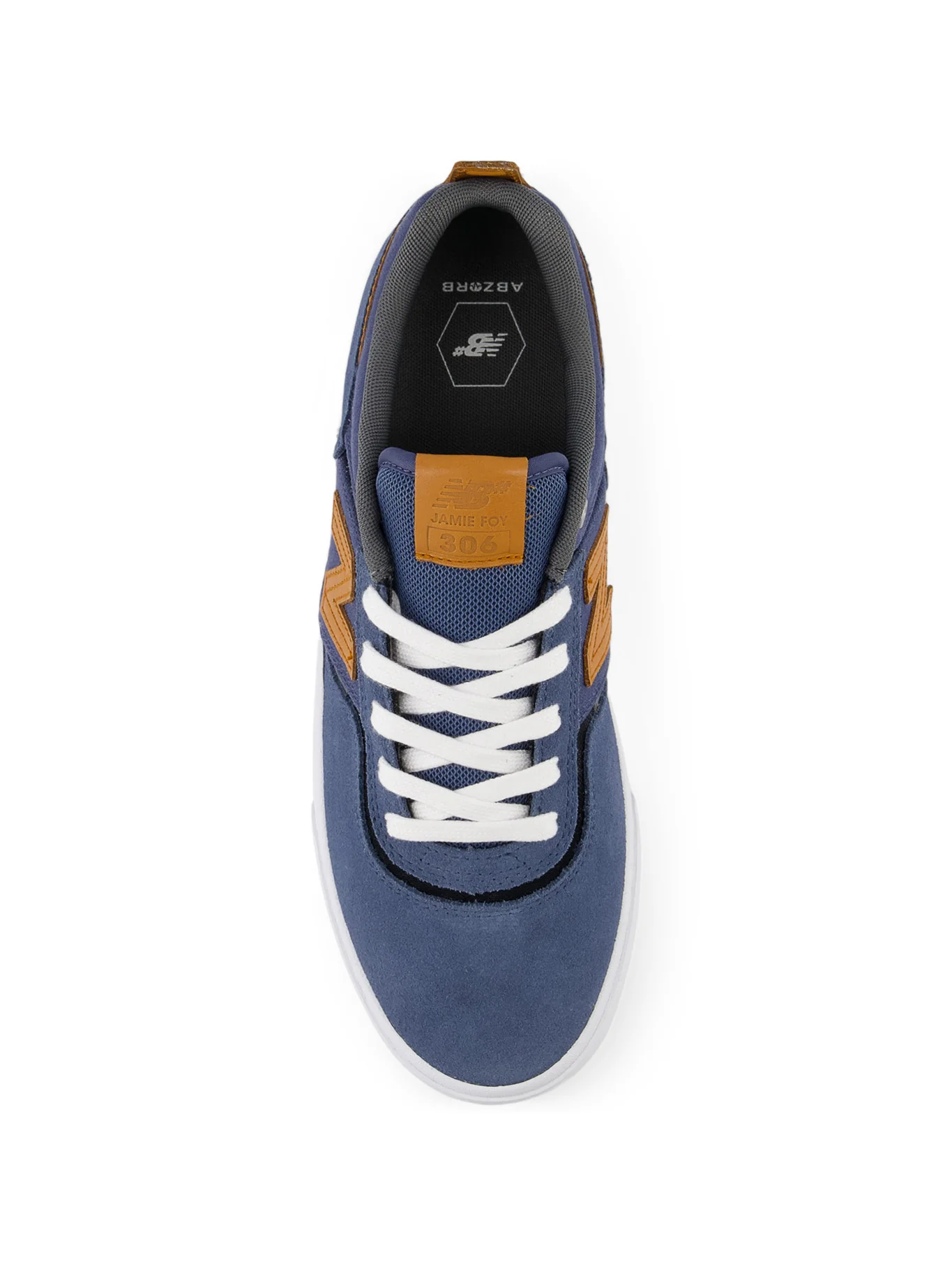 New Balance Numeric Jamie Foy 306 - Vintage Indigo / Brown - Image 3
