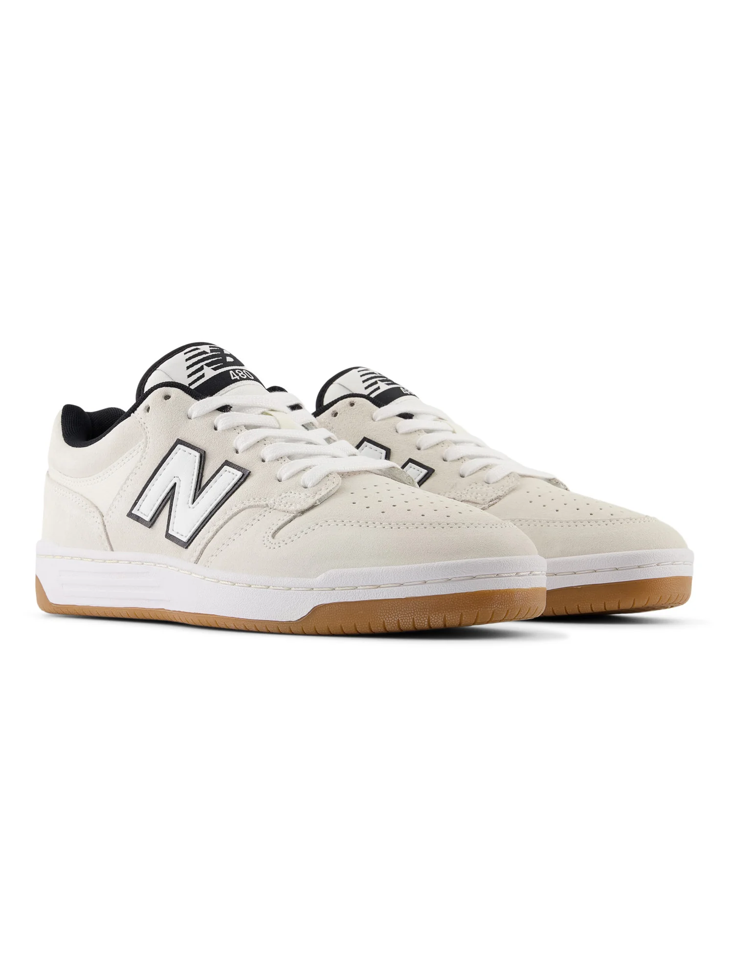 New Balance Numeric 480 - White / Black - Image 2