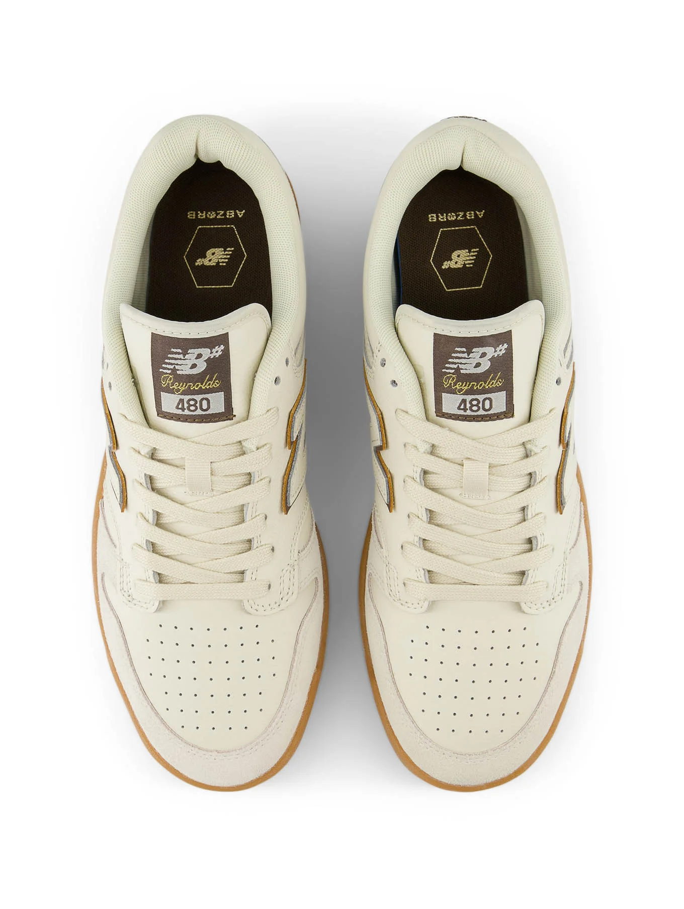 New Balance 480 Reynolds - Tan / Gum - Image 3