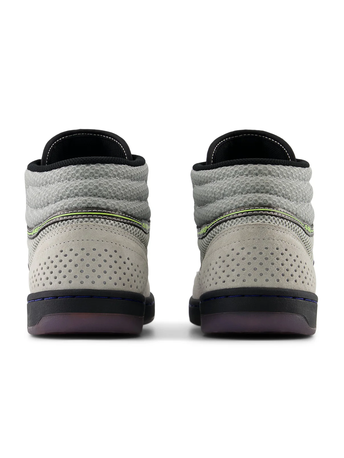 New Balance Numeric 440 High Justin Henry - Grey / Purple - Image 4