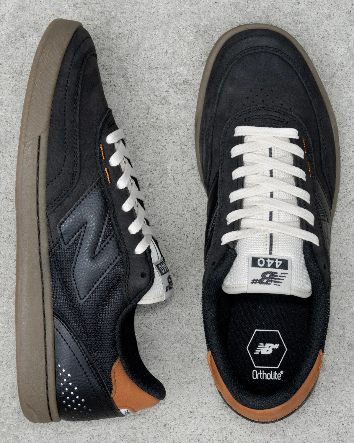 New Balance Numeric 440 V2 - Black / Gum - Image 6