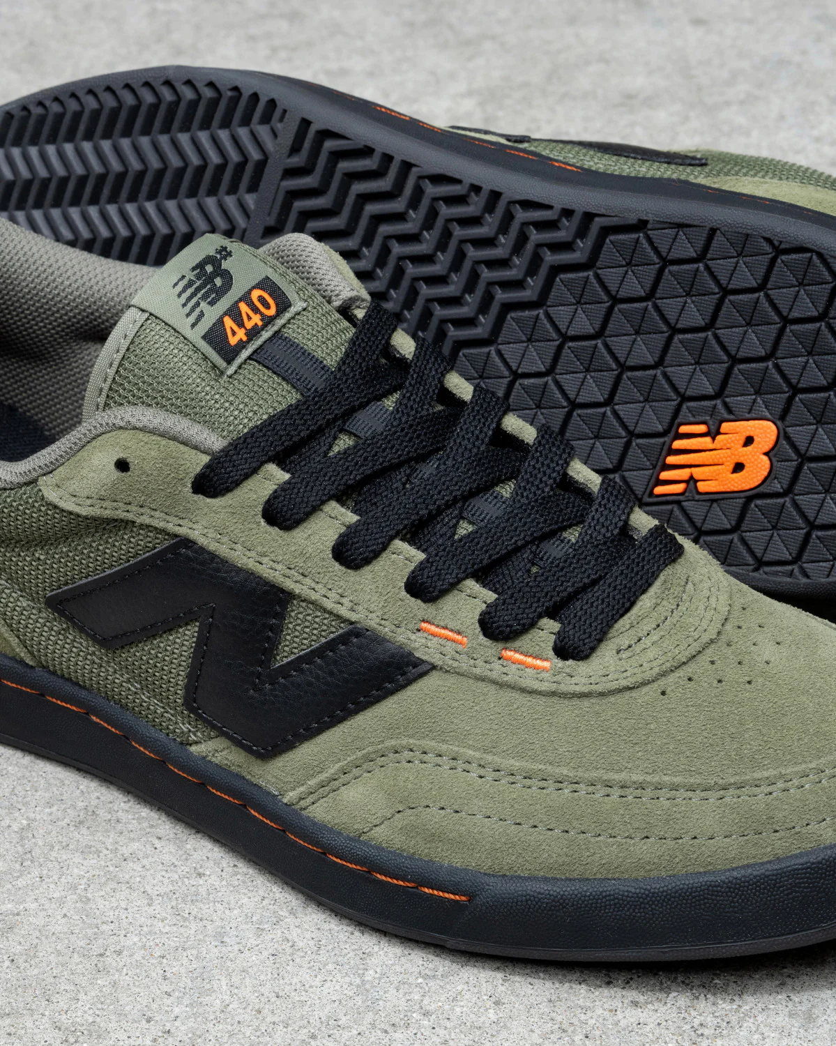 New Balance Numeric 440 V2 - Olive / Black - Image 6