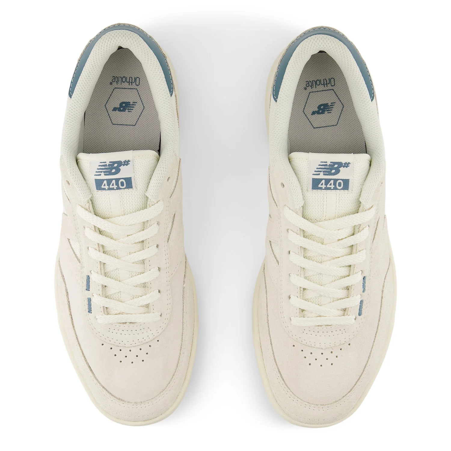 New Balance Numeric 440 V2 - Sea Salt / Green - Image 3