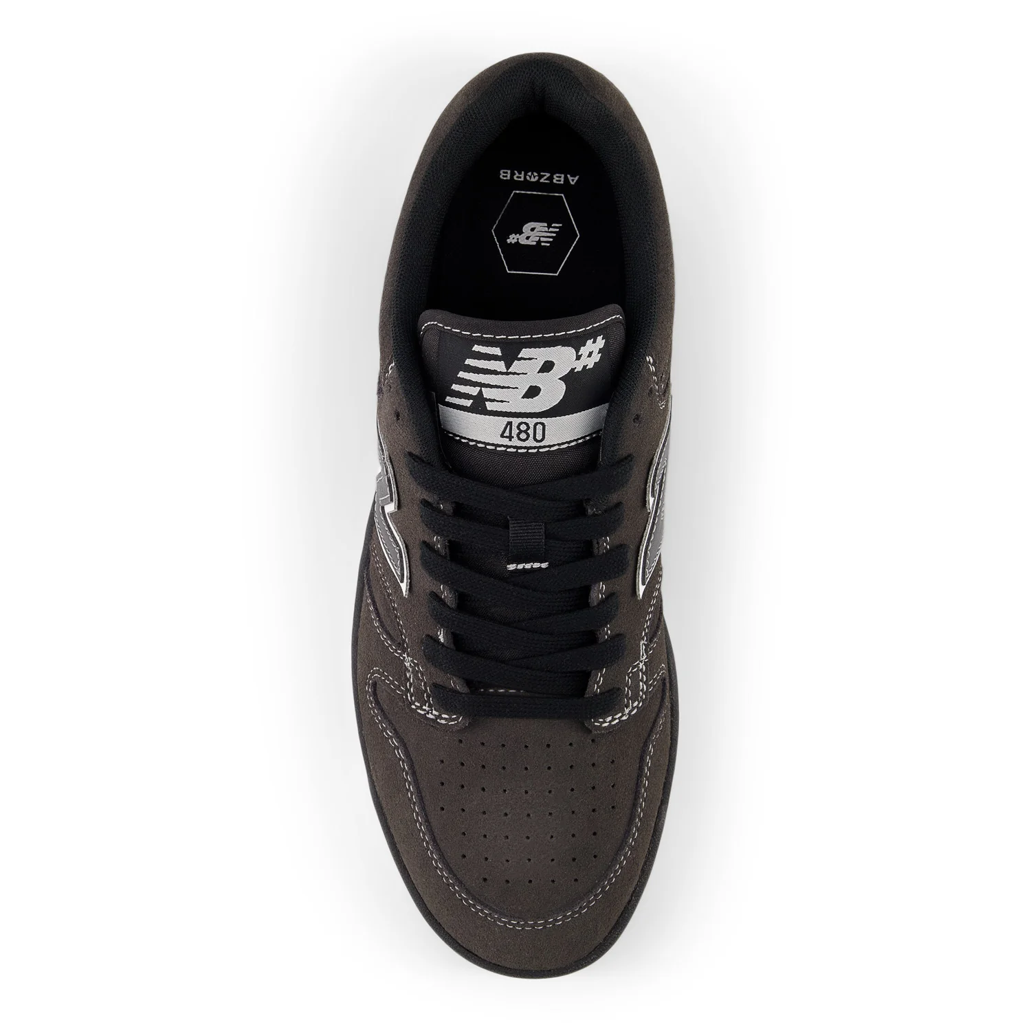 New Balance Numeric 480 - Dark Grey / Black - Image 3